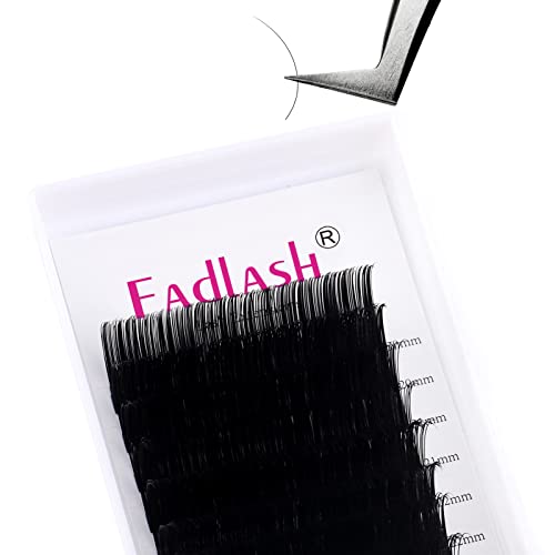 Premium Silk Eyelash Extensions - Professional Individual Lashes in 0.10/0.12/0.15/0.18/0.20/0.25mm (0.20-C, 20-25mm) | Classic Lash Extension Supplies for Salon & Home Use | J B C CC D DD LC LD Styles