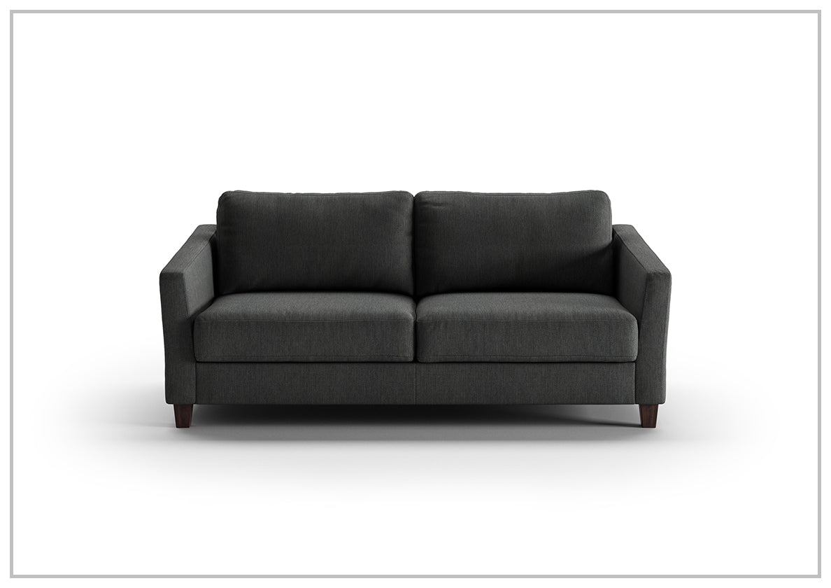 Custom Luonto Monika Fabric Sleeper Sofa - Handmade to Order | Convertible Couch Bed for Small Spaces & Guest Rooms | Perfect for Apartments, Dorms & Home Offices