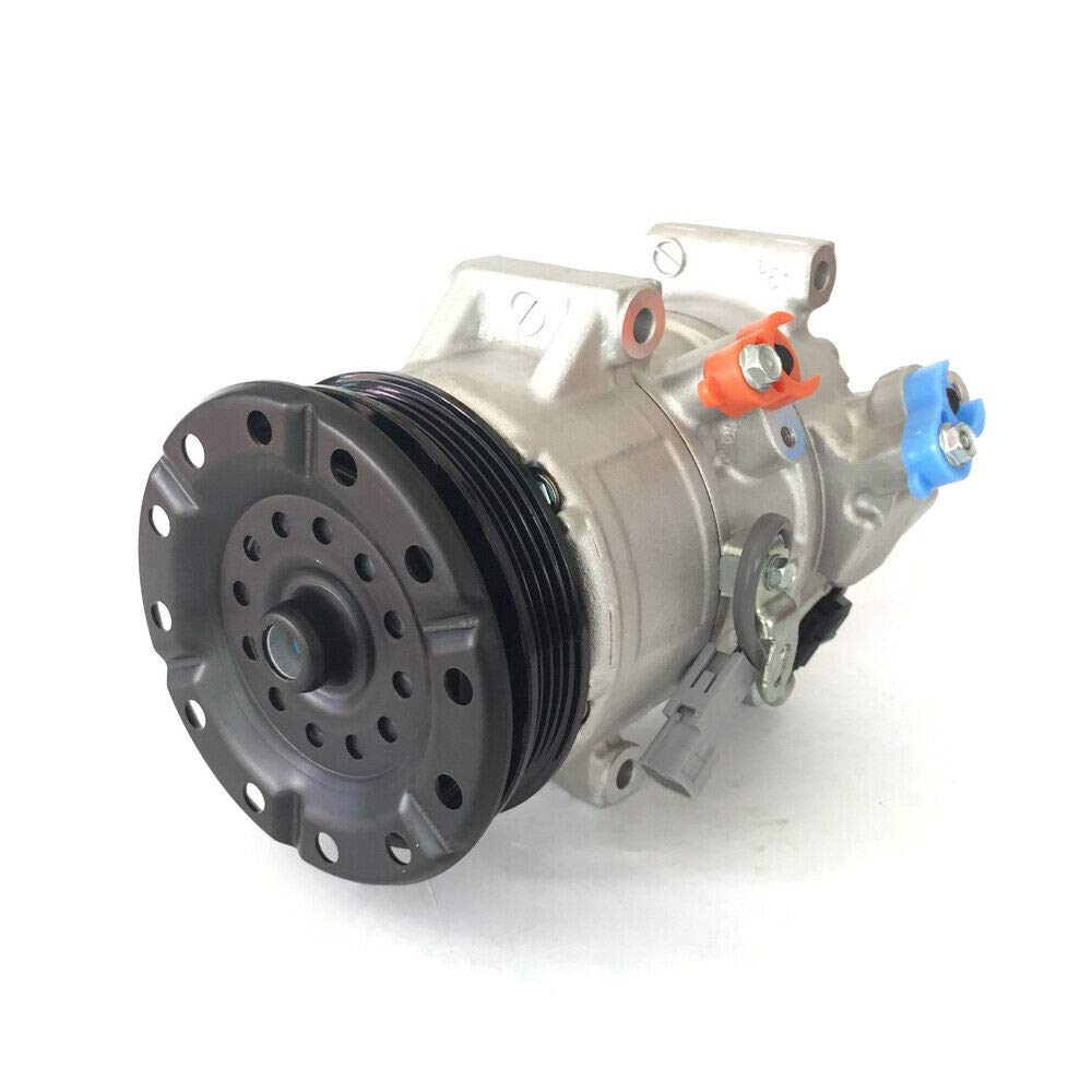 Toyota Yaris 1.5L AC Compressor with Clutch (2007-2010) - Replacement Air Conditioner Part for Cooling System Repair | Perfect for Summer Driving & Hot Weather Commutes