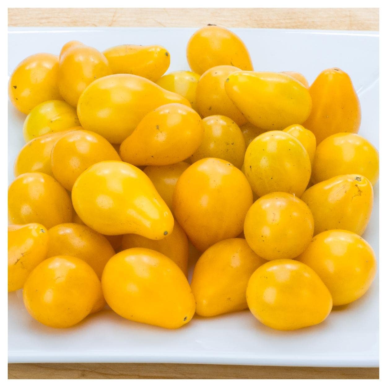 Organic Yellow Pear Tomato Seeds - 1 Oz Non-GMO Heirloom Seeds for Home Garden - Perfect for Salads, Canning & Fresh Eating - Everwilde Farms Gold Vault Packet