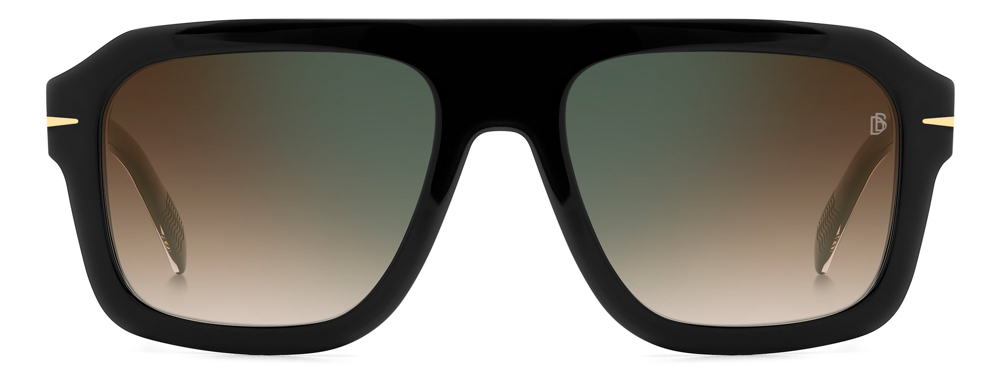 David Beckham DB7127/S Men's Sunglasses - Polarized UV Protection Aviator Style for Driving, Outdoor Sports & Fashion