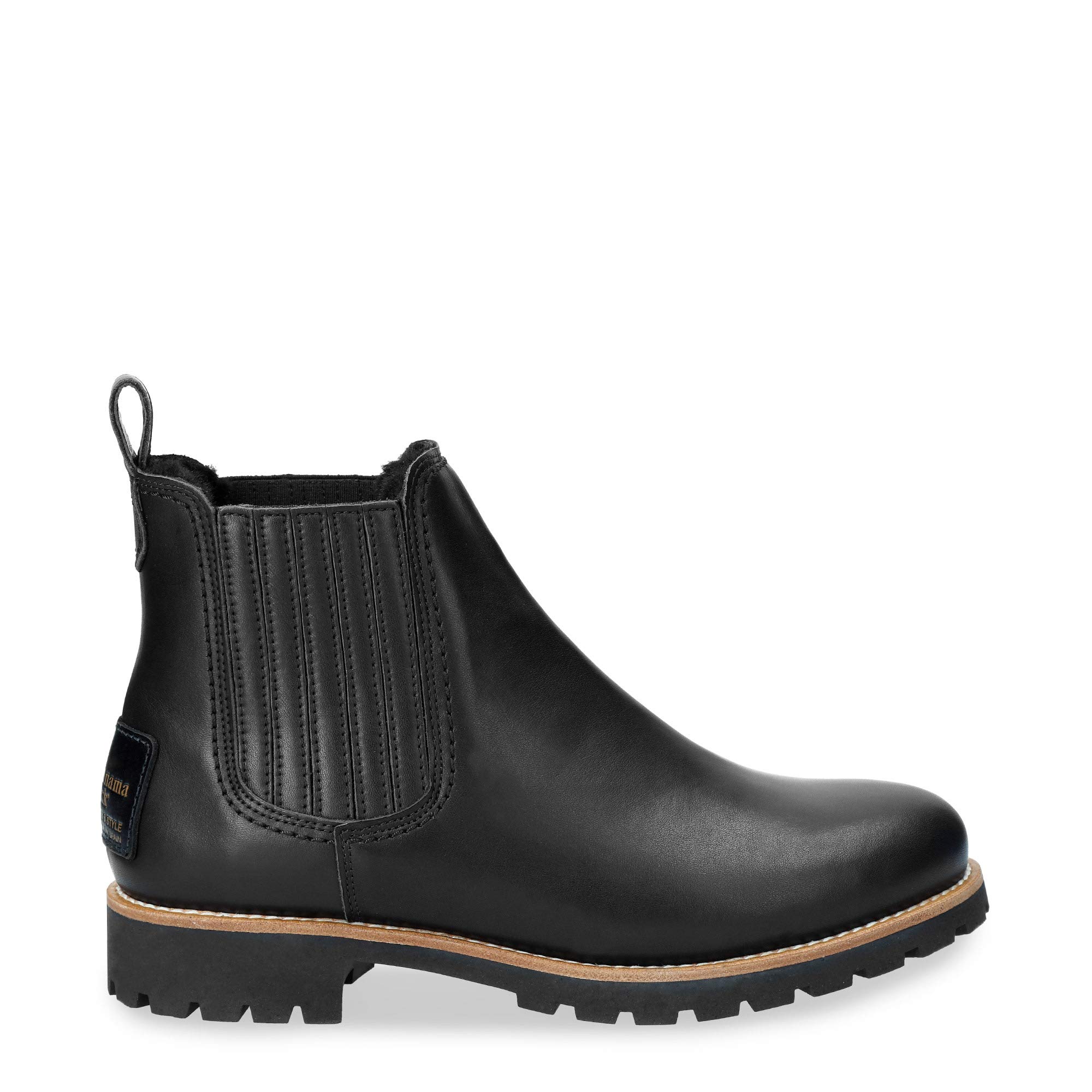Panama Jack Women's Chelsea Boots - Waterproof Leather Ankle Boots for Women, Comfortable Slip-On Winter Boots with Cushioned Insole - Perfect for Casual Outfits, Work, and Outdoor Activities