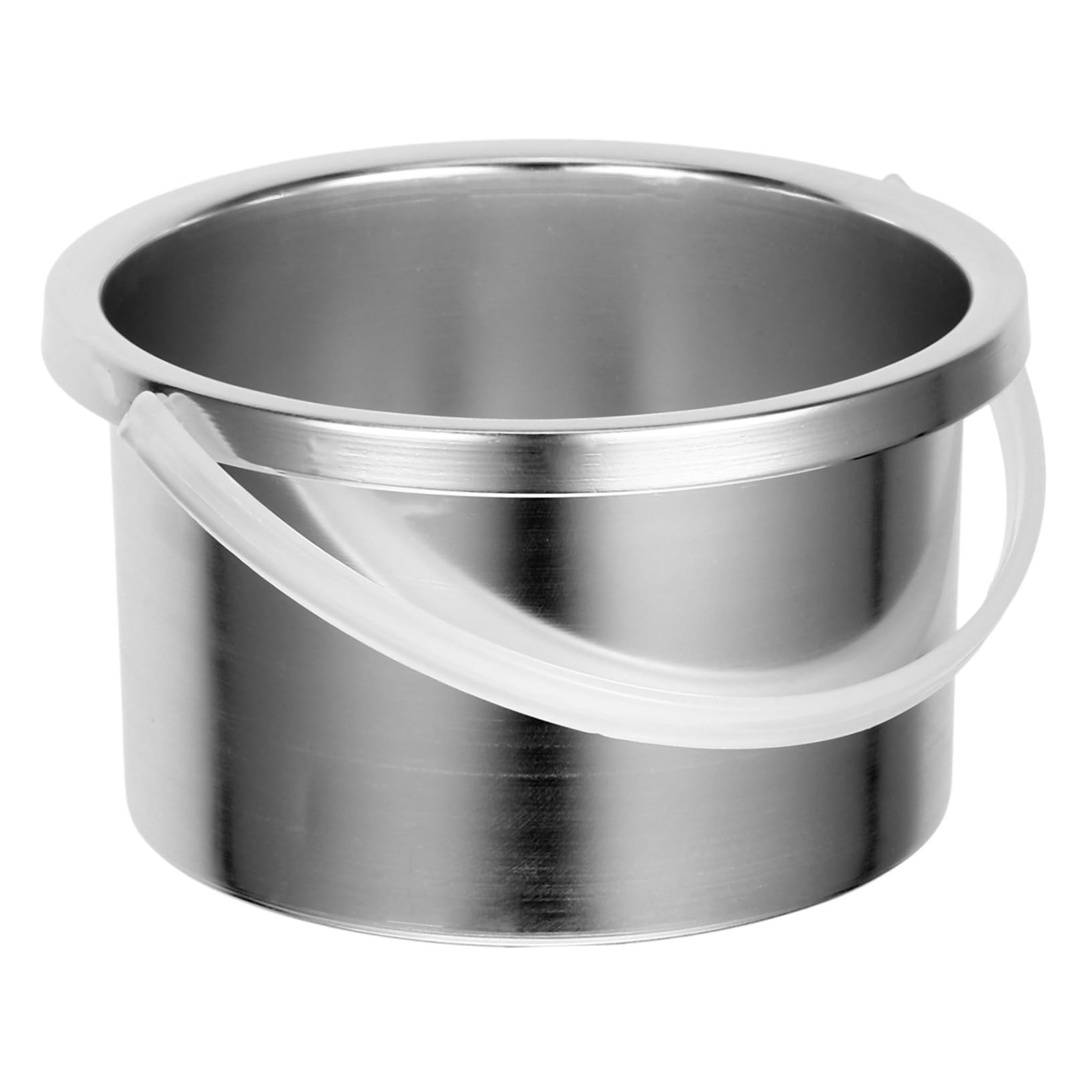 4PCS Wax Warmer Replacement Pots - Silver Aluminum Alloy Wax Melting Inner Pots for Hair Removal & Wax Therapy (Perfect for Salon, Spa & Home Use)