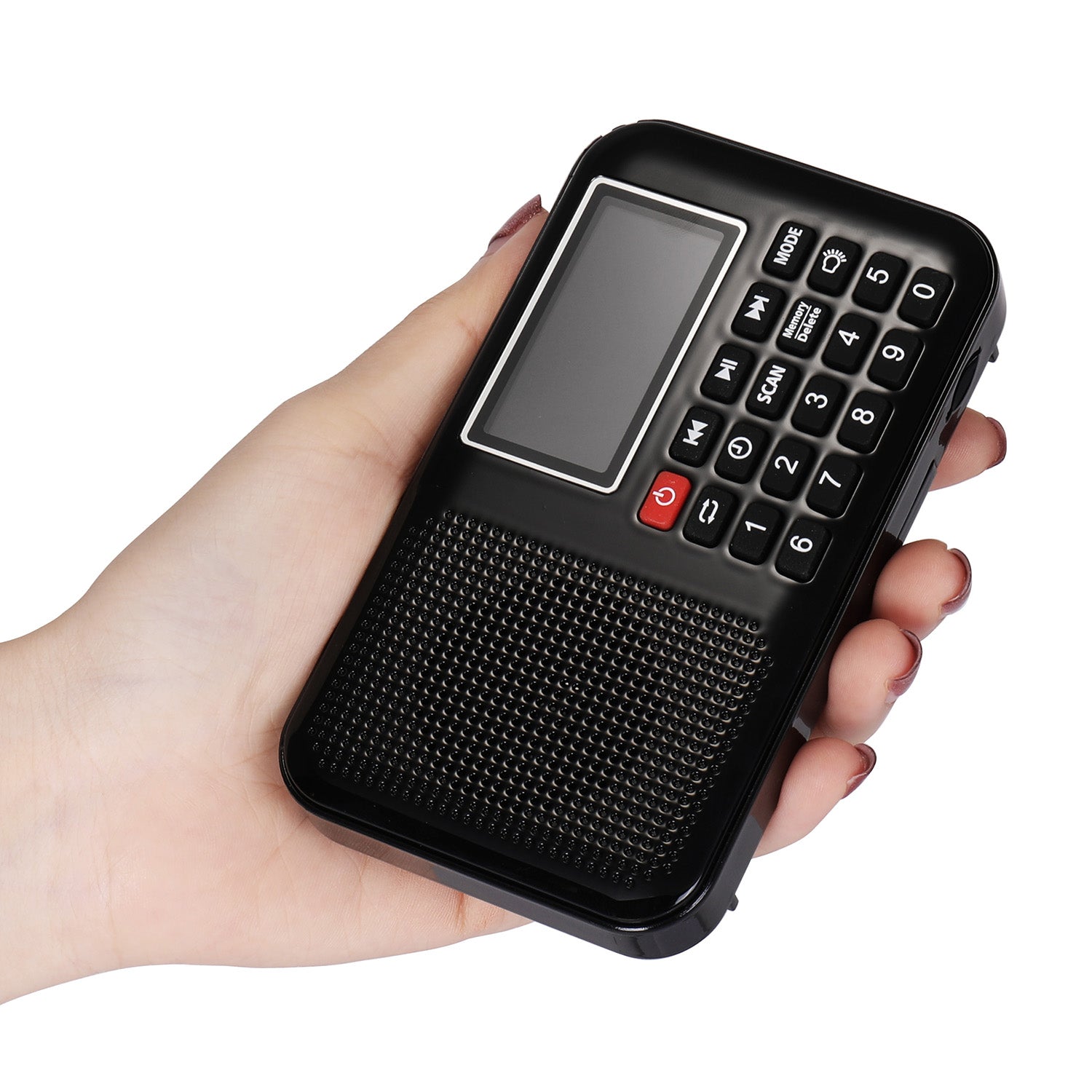 Raddy RF28 Digital Tuning FM Radio with MP3 Player, Flashlight & Sleep Timer | Portable AM/FM Radio with TF Card & USB Support | Perfect for Camping, Emergencies & Home Use