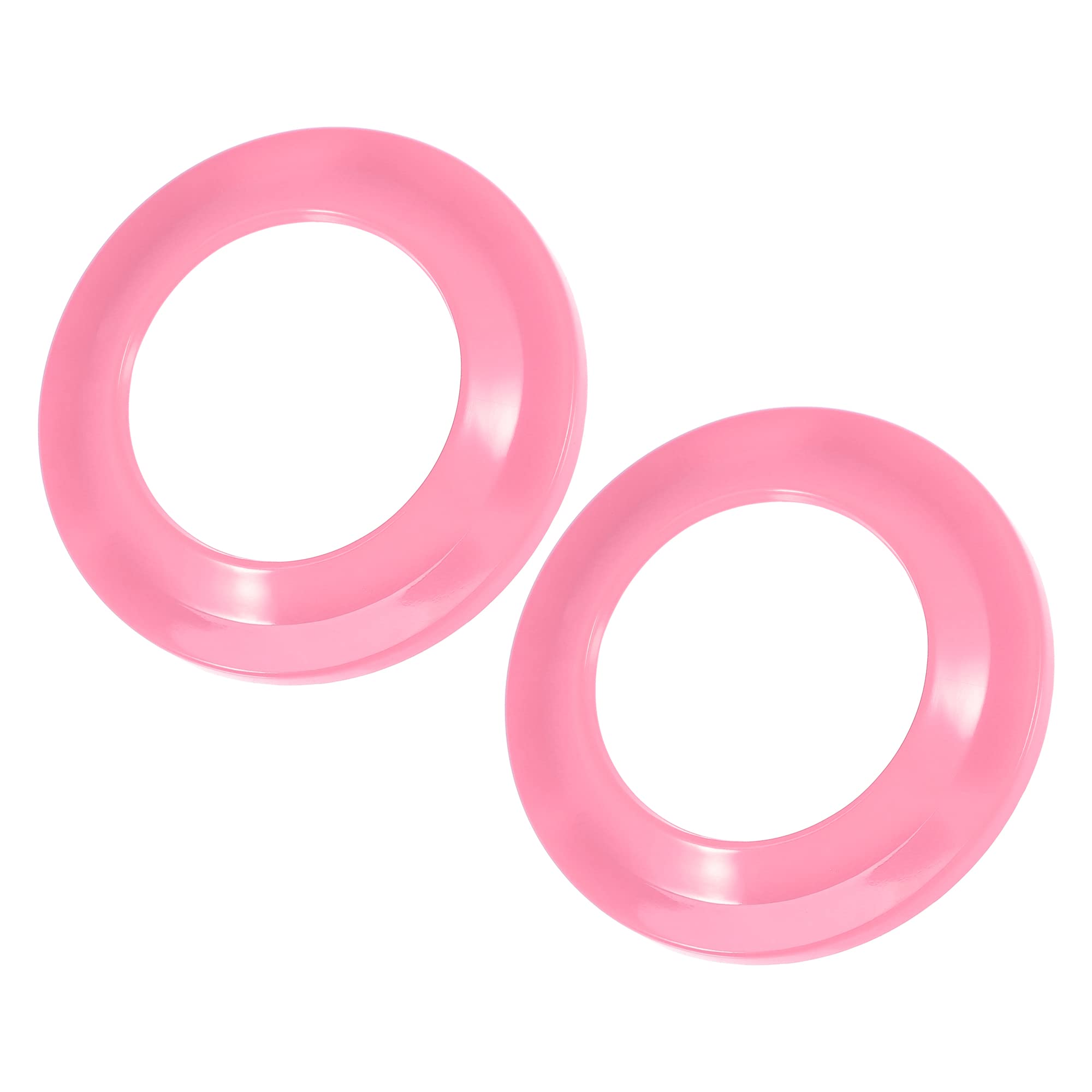 X AUTOHAUX 2PCS A-Pillar Speaker Grille Covers - Interior Accessories for Jeep Wrangler JK (2007-2014) - Pink - Upgrade Your Car Audio & Enhance Interior Style