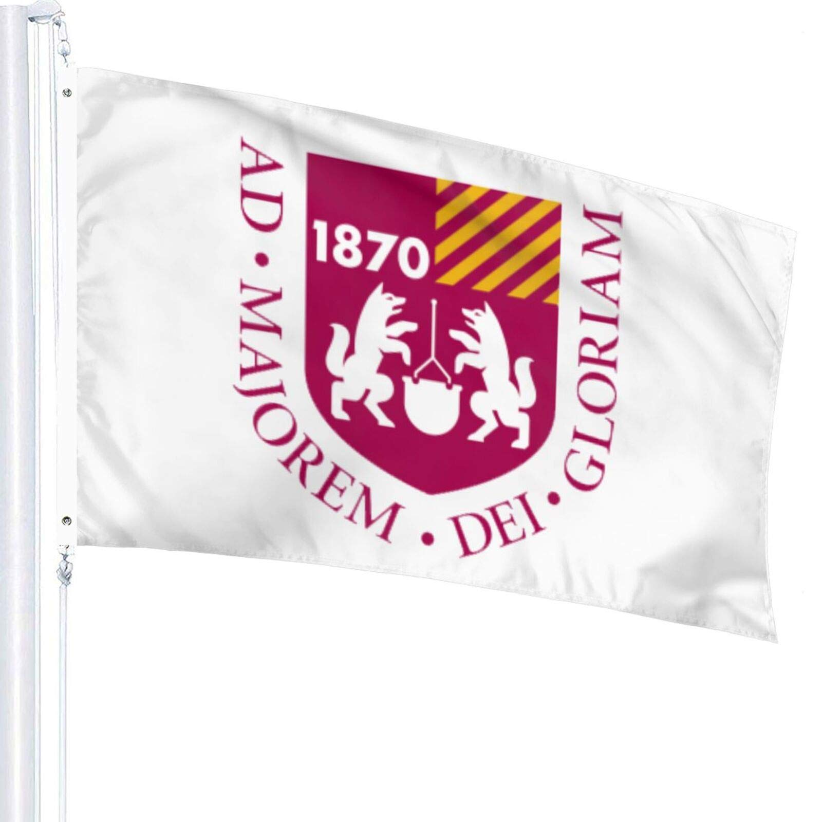 Loyola Chicago Flag 3x5ft Double-Sided - Indoor/Outdoor Polyester Banner for Home & Campus Decor