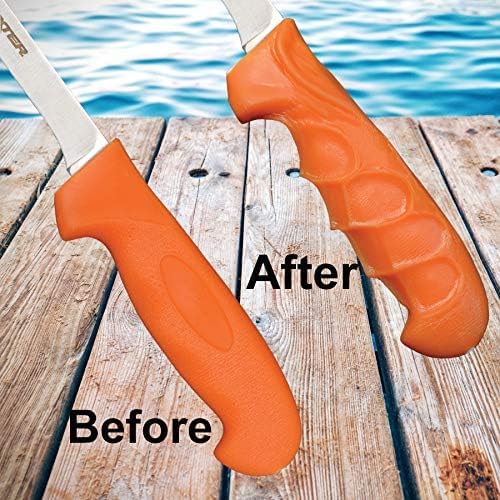 Dexter Outdoors Ur-Cut Flexible Fillet Knives - Professional Fish Fillet Knife Set for Fishing, Hunting & Outdoor Cooking - Sharp Stainless Steel Blade with Ergonomic Handle - Perfect for Camping, Boating & Home Kitchen Use