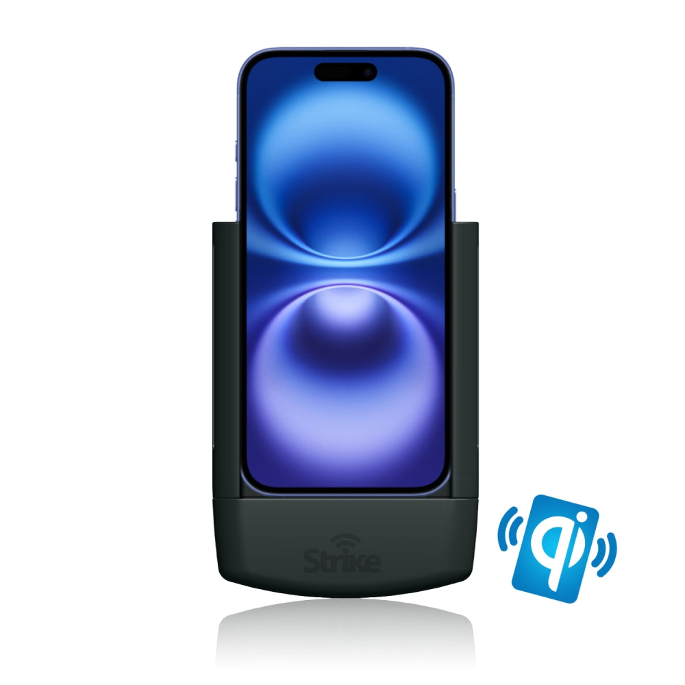 iPhone 16 Car Mount with Wireless Charging - Adjustable Air Vent Phone Holder for iPhone 16/15/14/13 - Perfect for Hands-Free Driving & GPS Navigation
