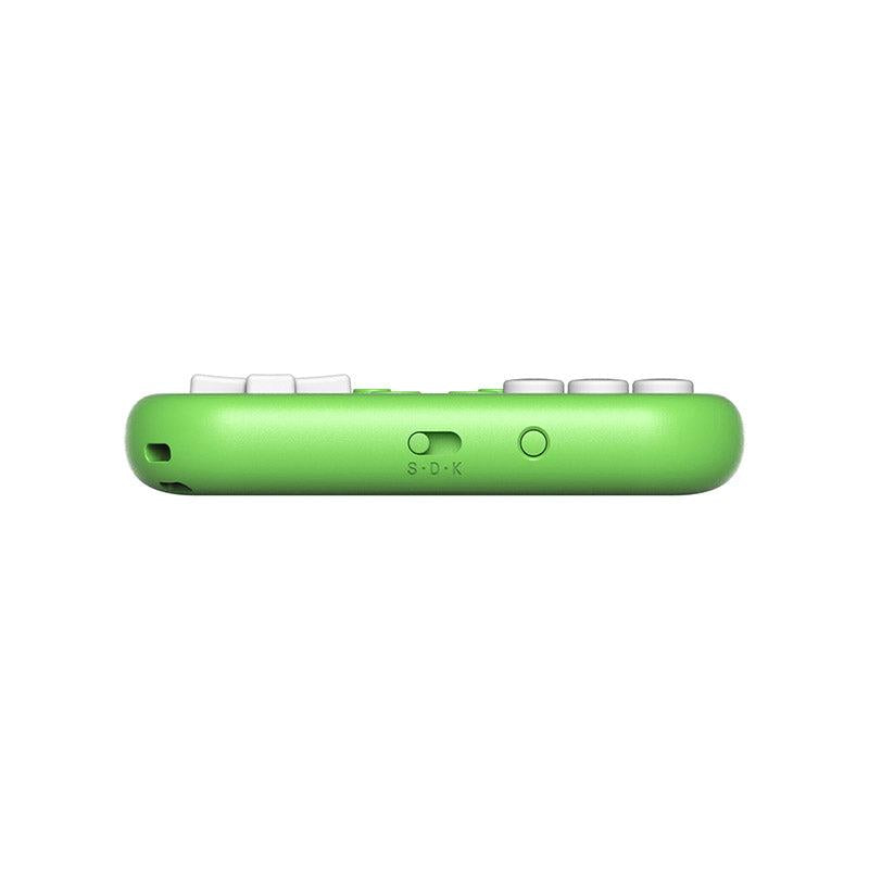 8BitDo Micro Bluetooth Gamepad for Nintendo Switch, PC, Android & iOS - Compact & Portable Wireless Controller (Green) - Perfect for Gaming on the Go, Travel & Retro Gaming Enthusiasts