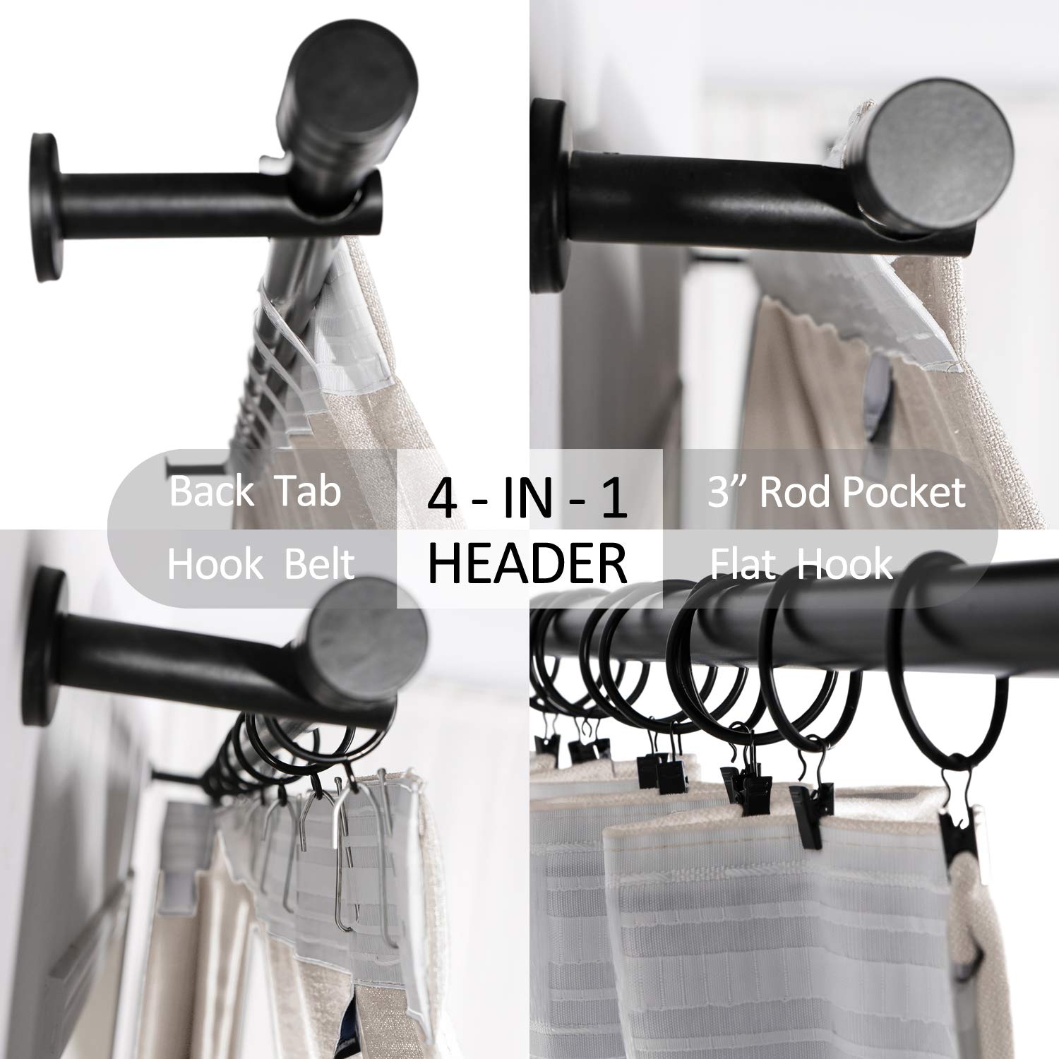 Thermal Insulated Linen Curtains for Bedroom & Living Room - 84x84 Inch Blackout Drapes with Rod Pocket & Back Tab Hooks - Pink Lemonade Privacy Panels (1 Panel) | Perfect for Home Decor, Light Control & Noise Reduction