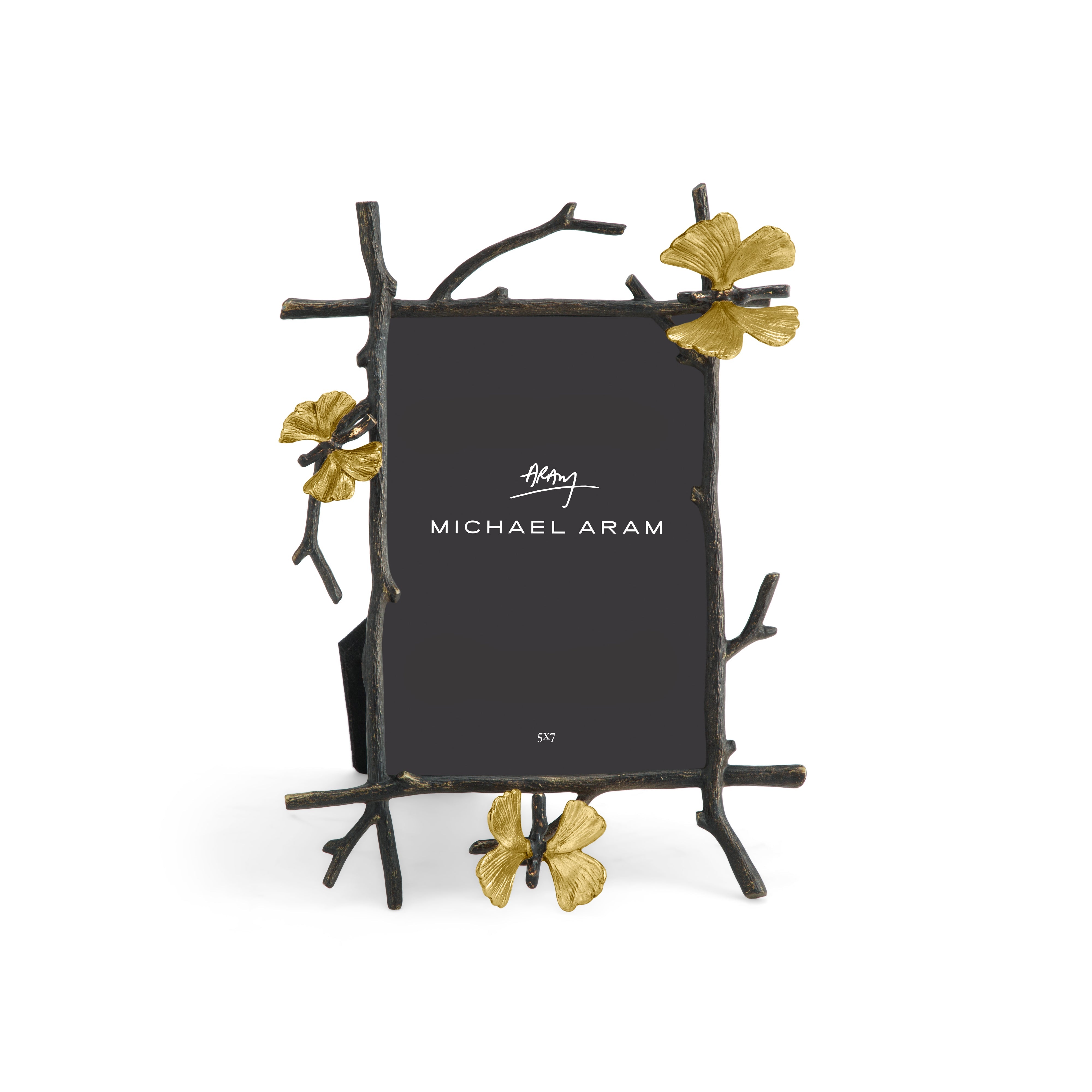 Butterfly Ginkgo Picture Frame - Elegant Home Decor for Wall Art, Photo Display, and Gift Giving - Perfect for Living Room, Bedroom, and Office Decorations