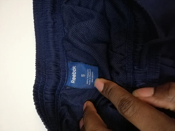 Reebok Vintage Track Pants for Men - Baggy Nylon Joggers with Water-Resistant Finish | Perfect for Gym, Running & Casual Wear