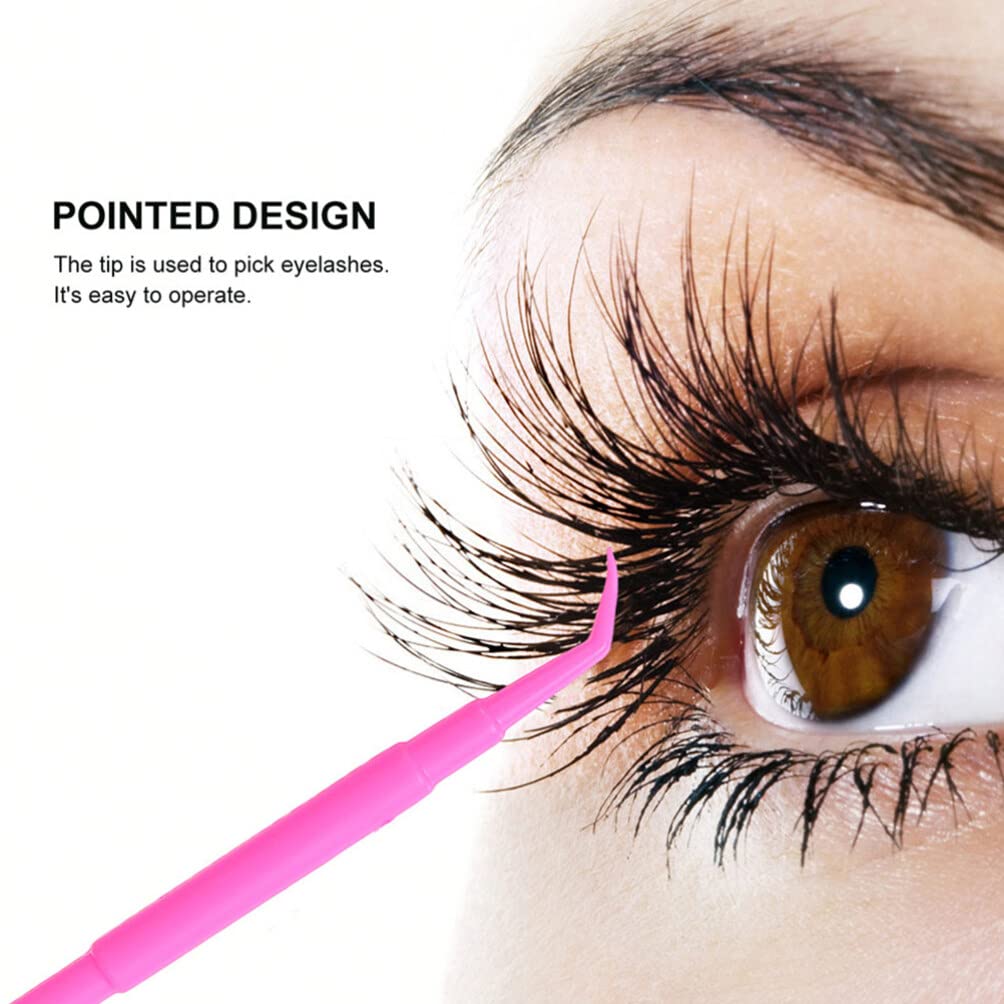 Beaupretty 60pcs Eyelash Extension Kit - Professional Lash Brushes, Grafting Tools & Lift Pads for False Eyelashes Application - Perfect for Salon, Home Use & Makeup Artists (Includes Plastic Eyelash Comb)