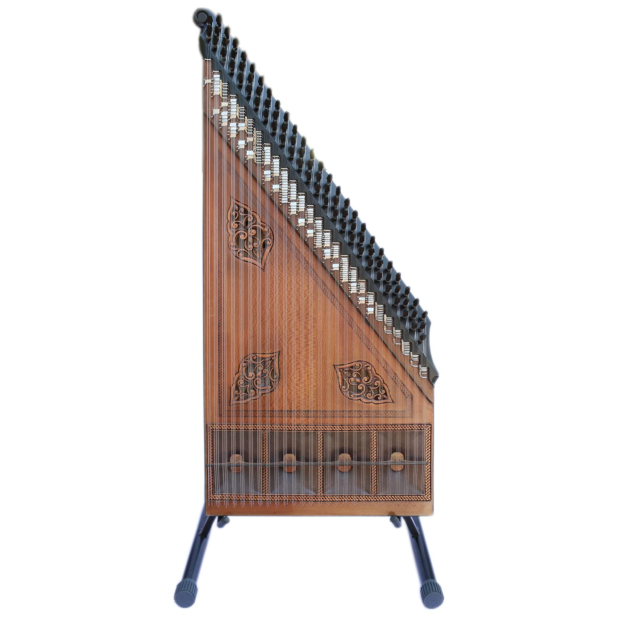 Portable Qanun Stand CSK-204 - Adjustable & Lightweight Kanun Instrument Stand for Professional Musicians | Perfect for Performances, Practice & Travel