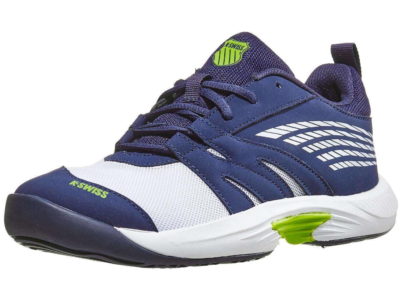K-Swiss Kids Speed Trac Tennis Shoes - Lightweight & Durable for Junior Tennis Players - Perfect for Court Training & Match Play