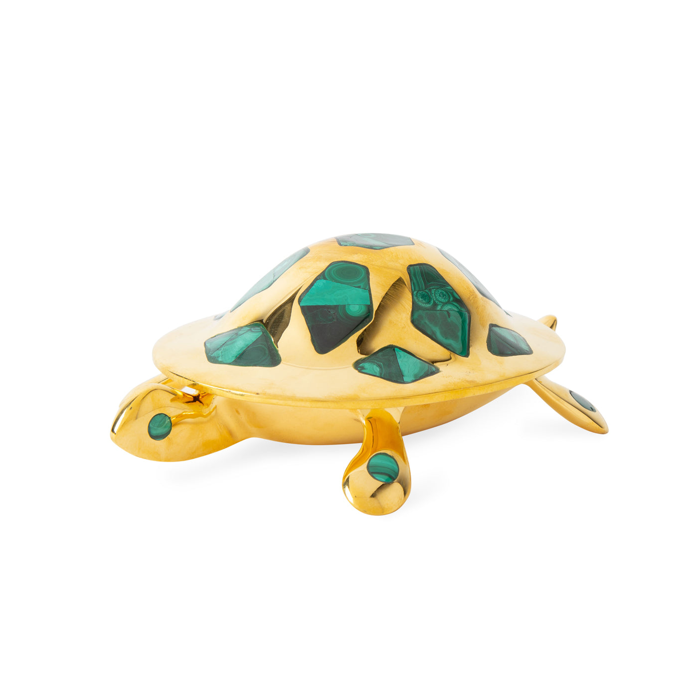 Handmade Brass Turtle Jewelry Box - Elegant Storage for Rings, Necklaces & Small Treasures - Perfect Gift for Home Decor & Organizing Jewelry