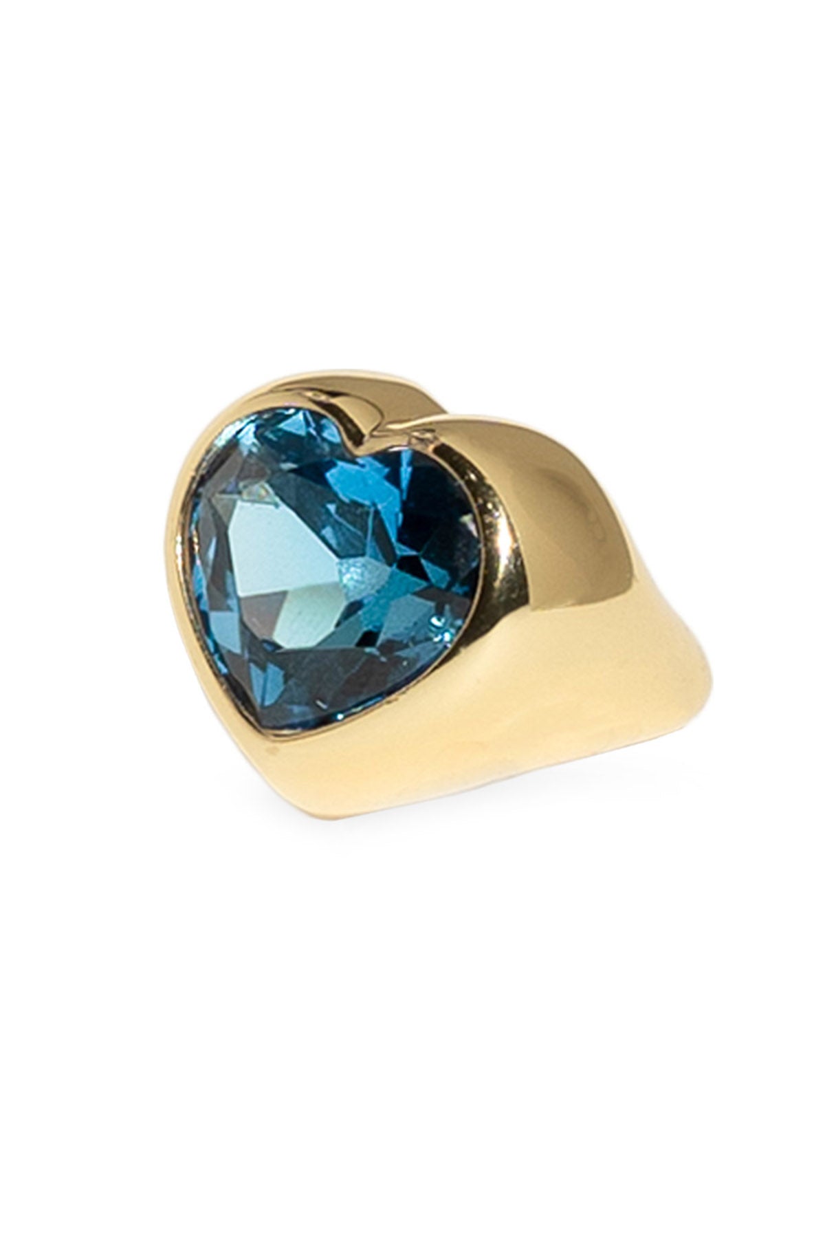 Luxury Heart Ring for Women - Elegant Gold Plated Love Jewelry - Perfect for Valentine's Day, Anniversary & Romantic Dates