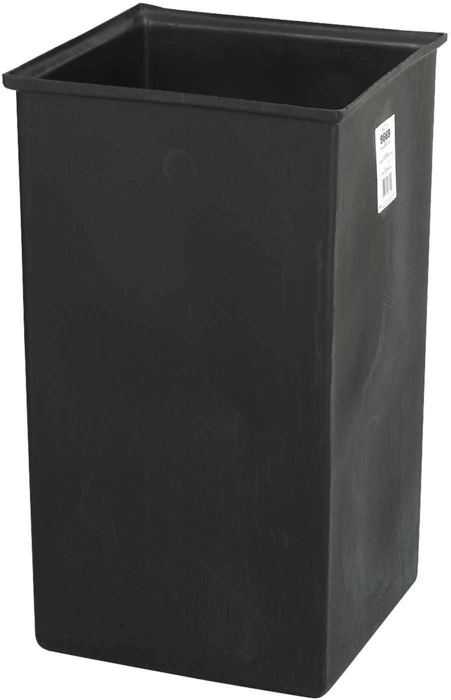 36 Gallon Black Plastic Trash Can Liner - Heavy Duty Garbage Bags for Kitchen, Office & Outdoor Use