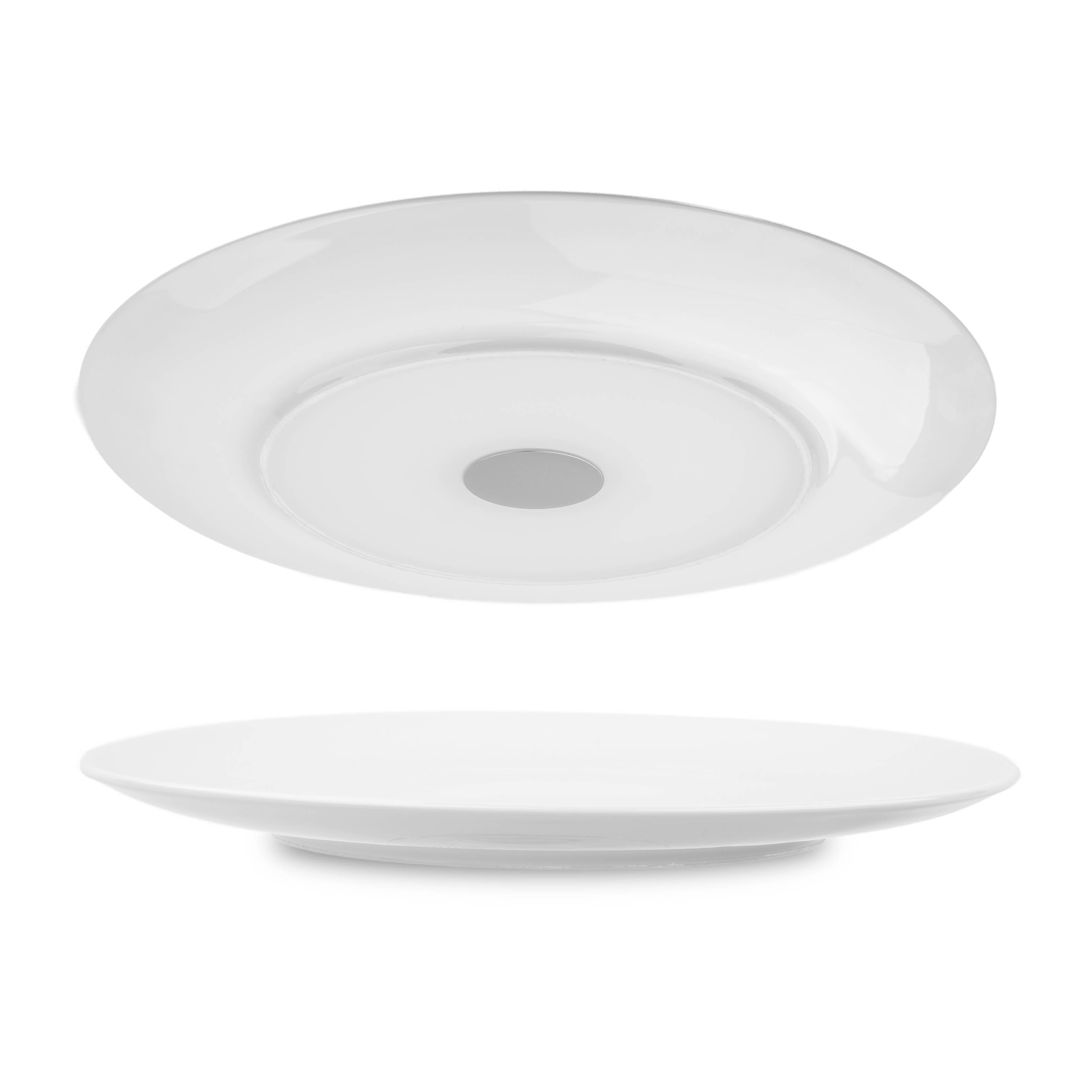 26cm Magnetic Porcelain Plate - Durable Dinnerware for Restaurants, Home Dining & Party Serving