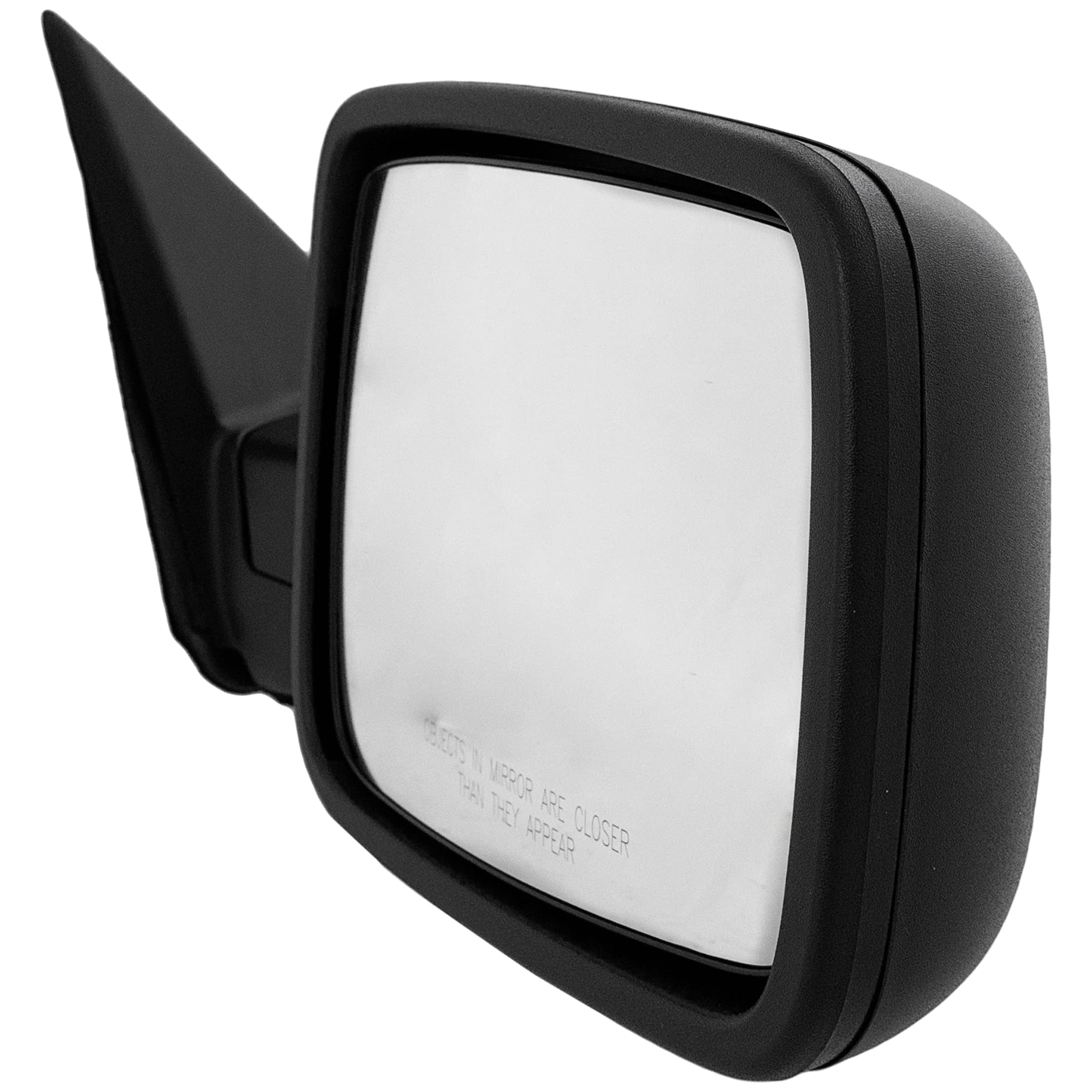 Garage-Pro Passenger Side Non-Electric Mirror Replacement for Ram 1500 2500 2011-2012 | No Signal Light, Blind Spot Monitor, Memory, Puddle Lamp or Auto-Dimming | Textured Black Finish | Perfect for DIY Truck Repair & Off-Road Upgrades