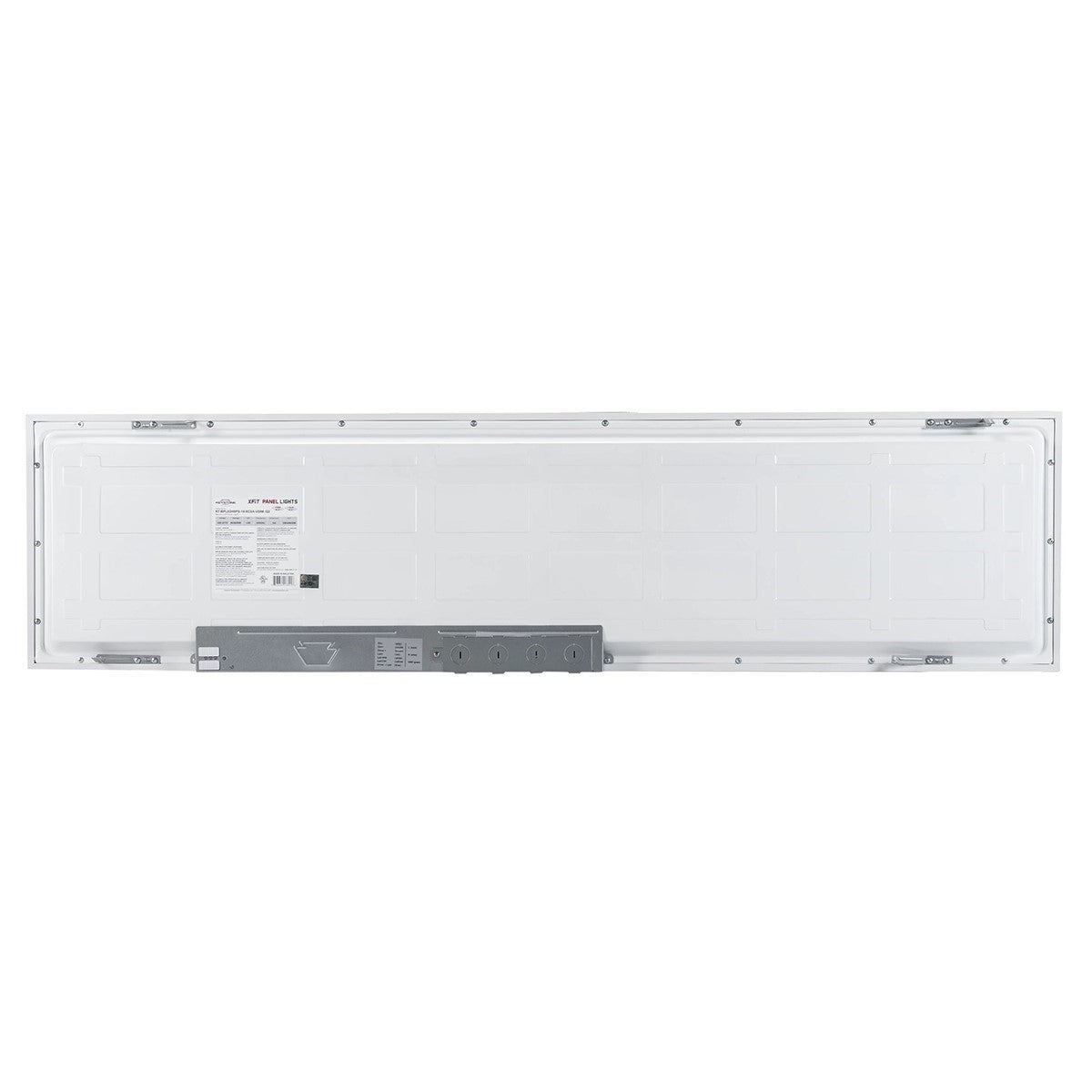 1x4 LED Flat Panel Light - 4600 Lumens, 40W, 3500K/4000K/5000K Color Temperature, 120V-277V - Perfect for Office, Classroom, and Commercial Lighting