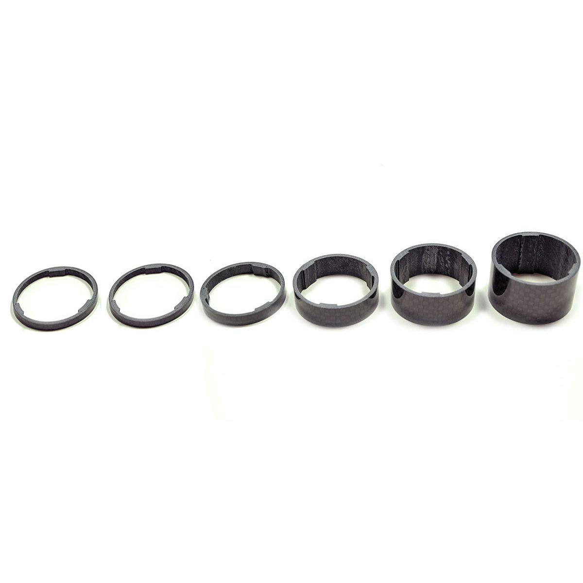 OMNI Racer Worlds Lightest Carbon Bicycle Headset Spacer Set (1-1/8