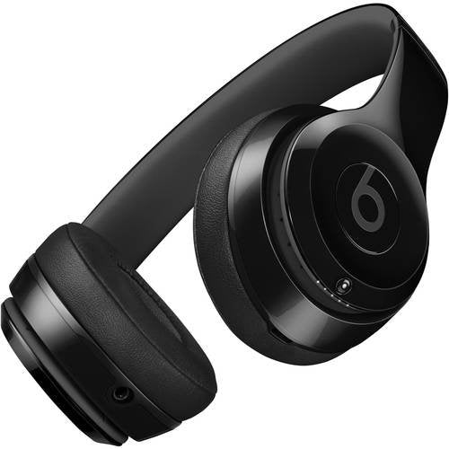 Beats Solo3 Wireless On-Ear Headphones with Apple W1 Chip - MP582LL/A (Black) | Bluetooth Headset for Gym, Travel & Work | Noise Cancelling & 40-Hour Battery Life