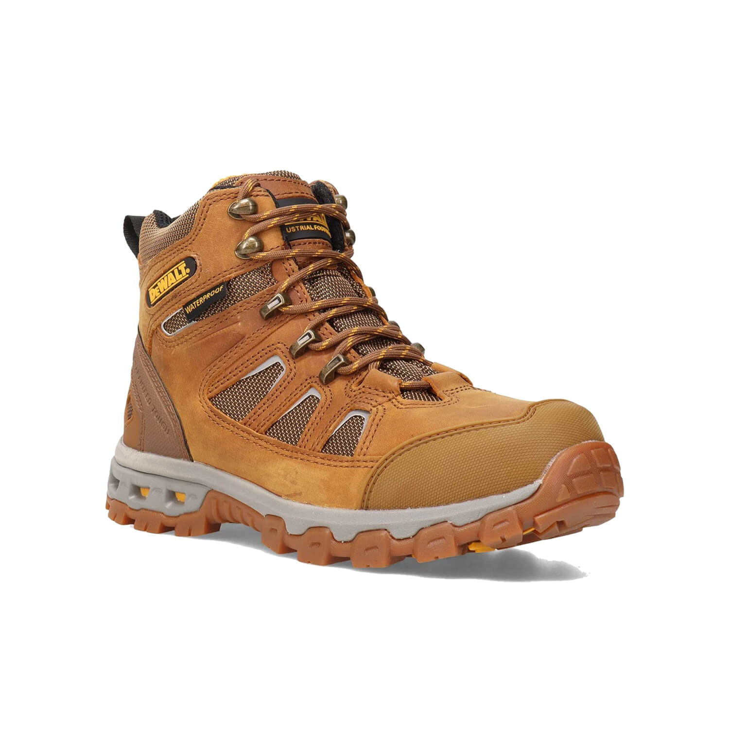 Men's Soft Toe Work Boots Waterproof - Comfortable & Durable Safety Shoes for Construction, Hiking & Outdoor Work