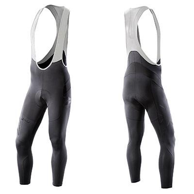 2XU Men's Thermal Compression Bib Tights - Winter Running & Cycling Base Layer for Cold Weather Training