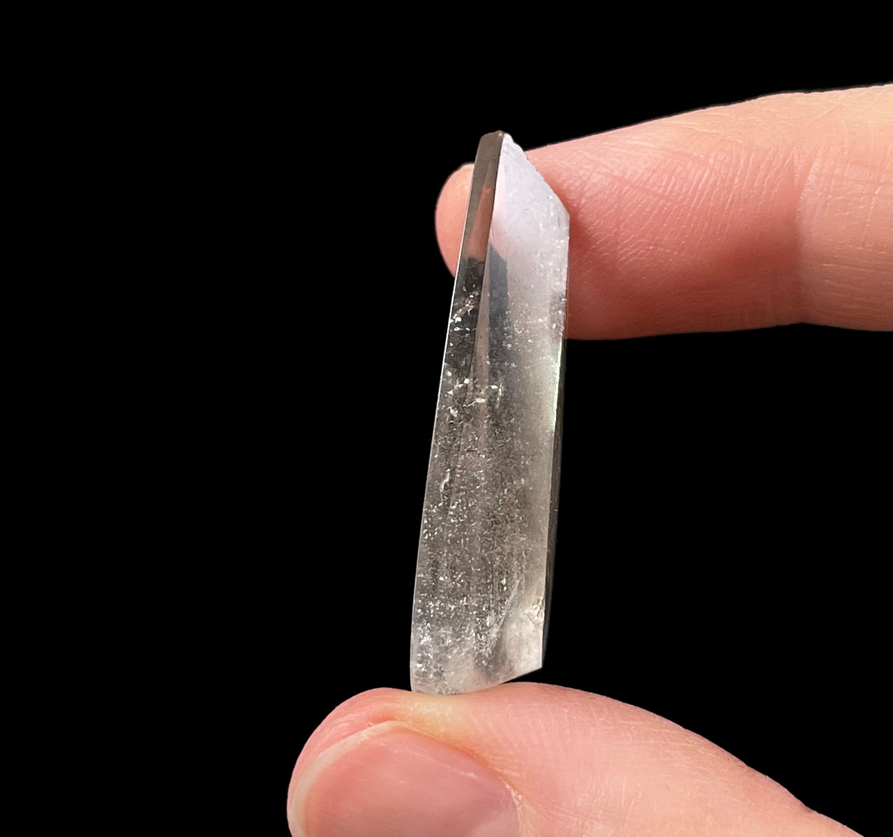 Natural Pink Fire Quartz Crystal Teardrop - COVELLITE Gemstone for Jewelry Making, Healing & Meditation (52060) | Perfect for Necklaces, Earrings & Spiritual Practices