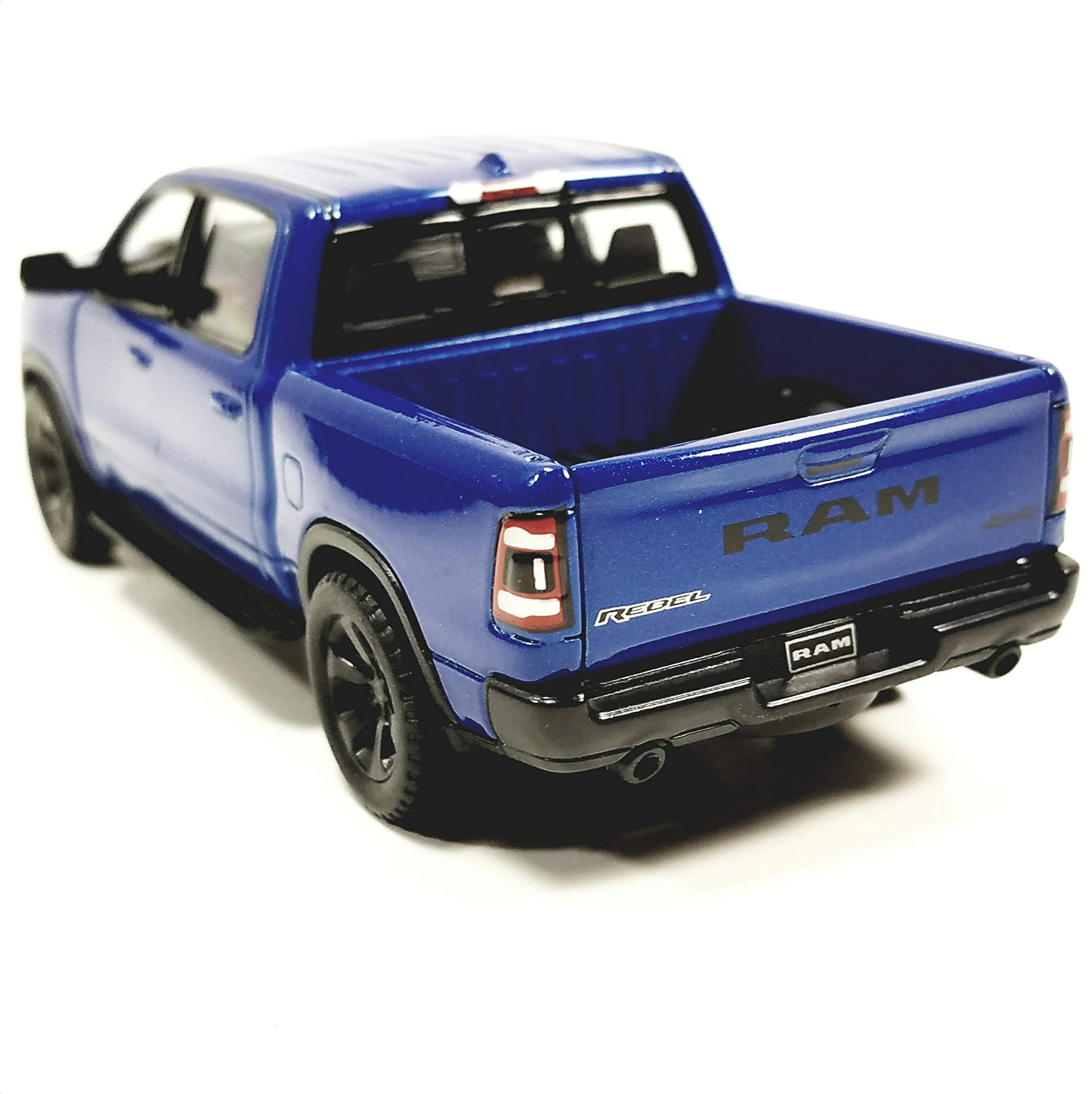 2019 Dodge Ram 1500 Pickup Truck 1/46 Scale Diecast Model Car - Blue | Kinsmart Collectible Toy for Adults & Kids | Perfect for Display, Gifts, and Car Enthusiast Collections