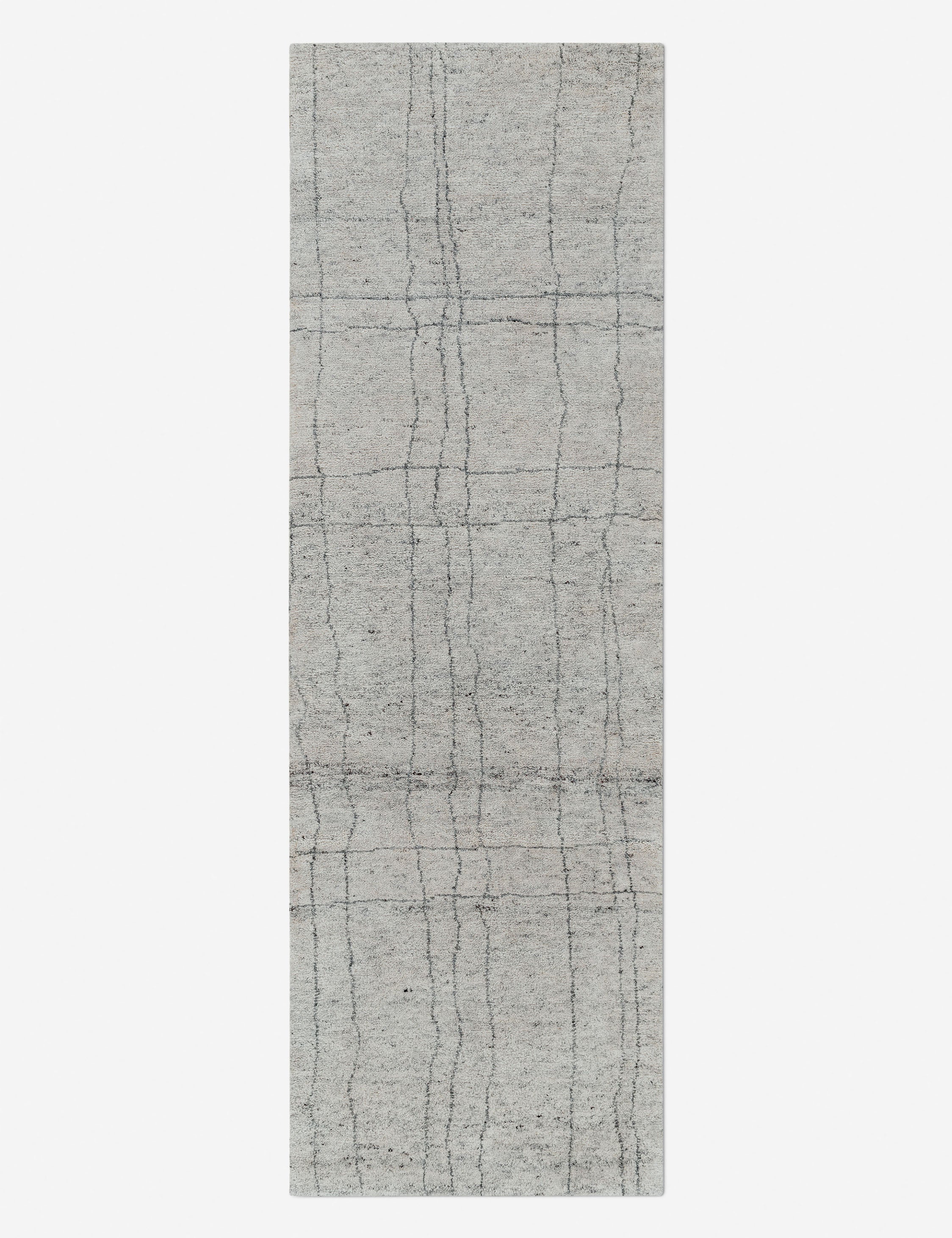 Benesh Hand Knotted Wool Blend Moroccan Style Rug - Soft & Durable for Living Room, Bedroom, or Office Decor