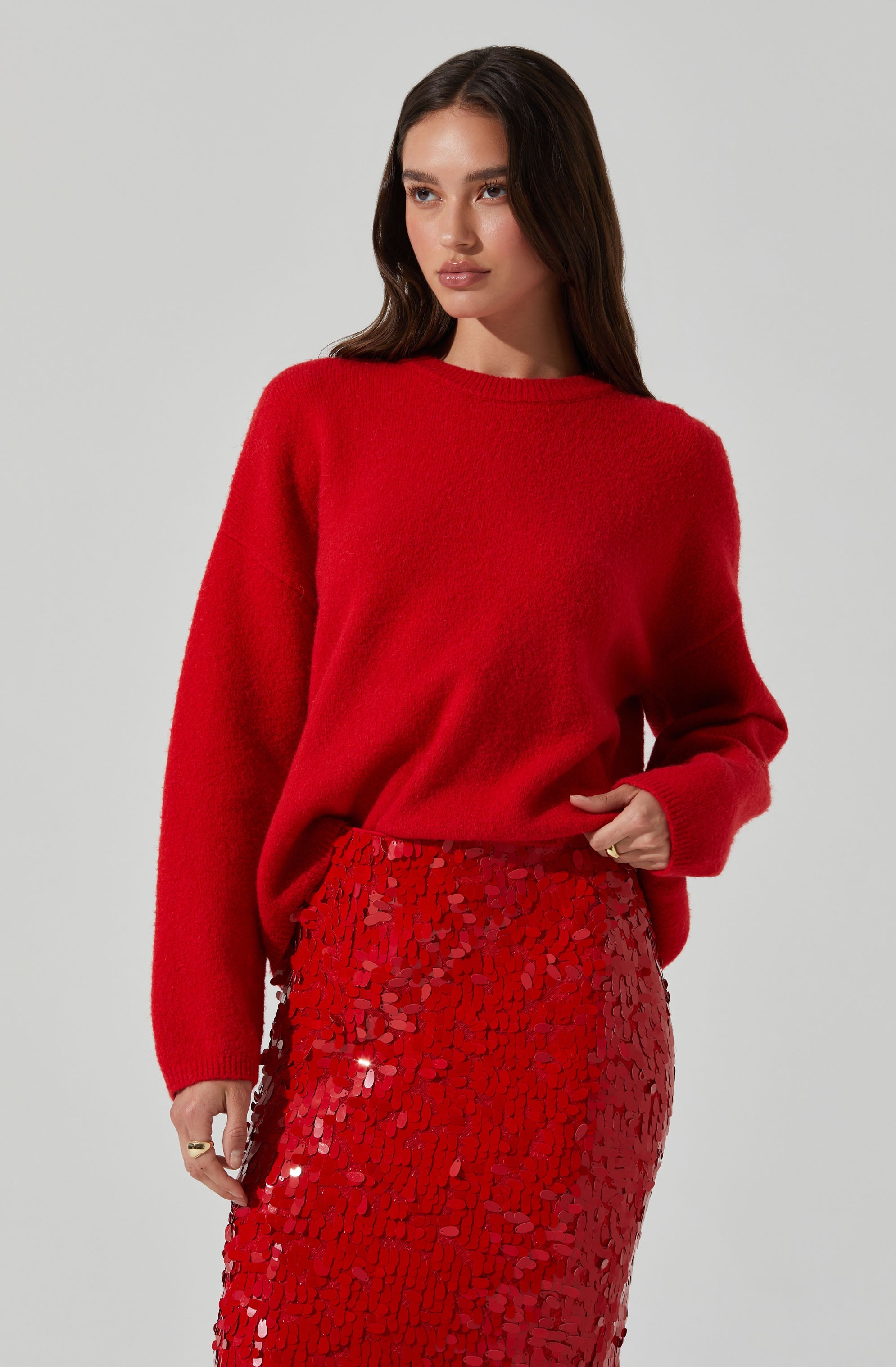 Bowie Crewneck Sweater for Men & Women | Soft Cotton Knit Pullover | Casual Winter Warm Sweater | Perfect for Holidays, Office & Outdoor Activities