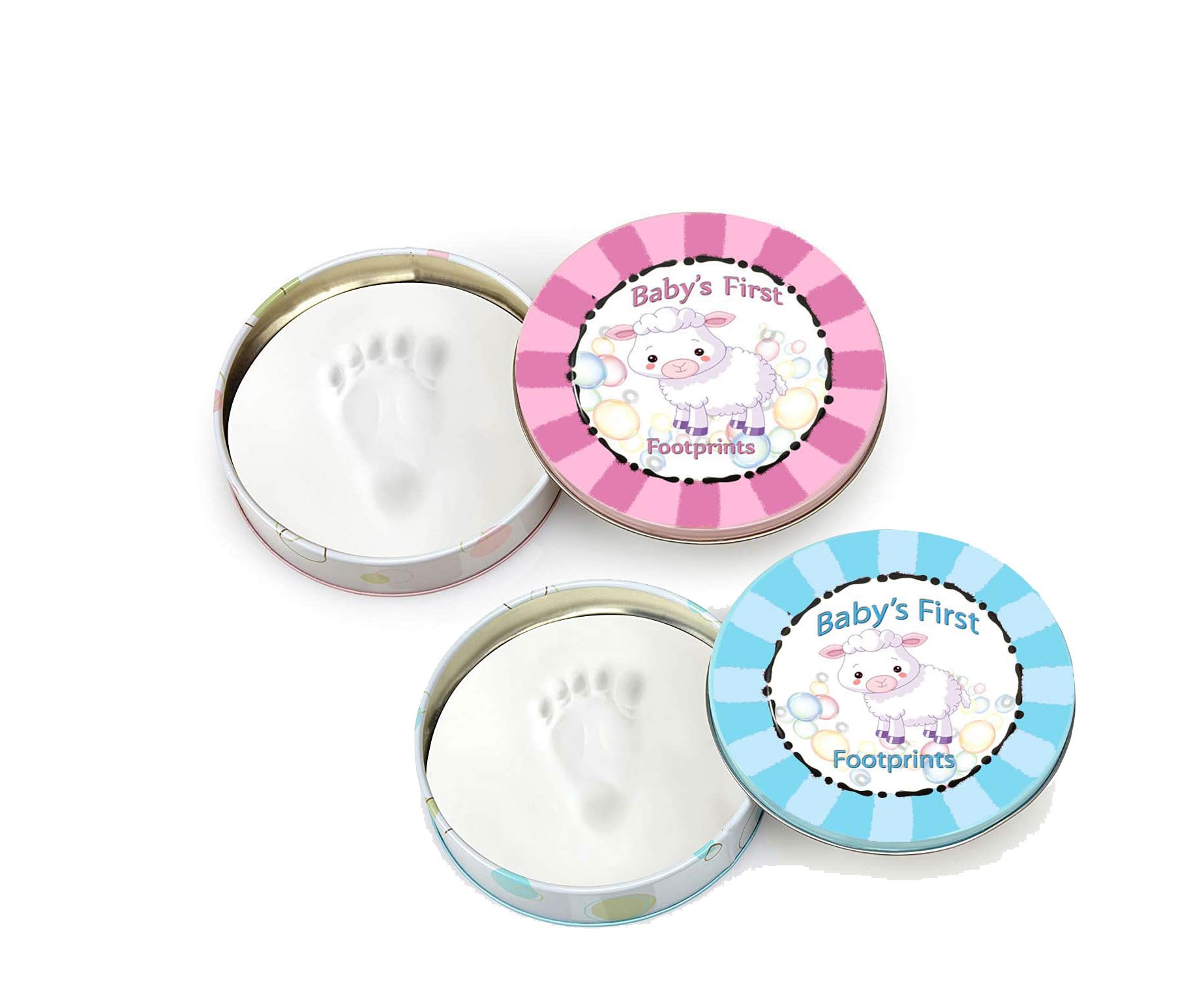 Double Delight Twins Newborn Gift Basket - Pink & Blue Baby Shower Present for Boy & Girl - Perfect for Hospital Welcome, Baptism & First Birthday Celebrations