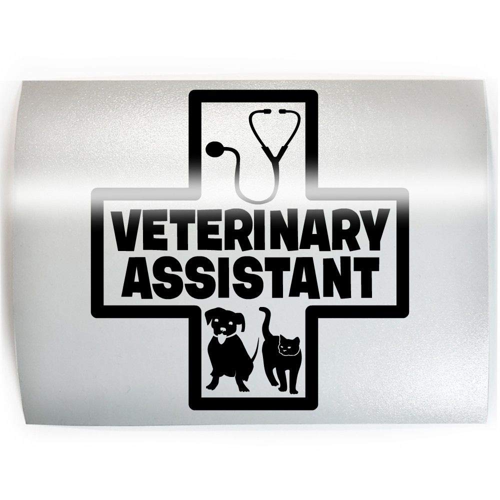 Vet Nurse Vinyl Decal Sticker - Color & Size Options for Clinic Pets
