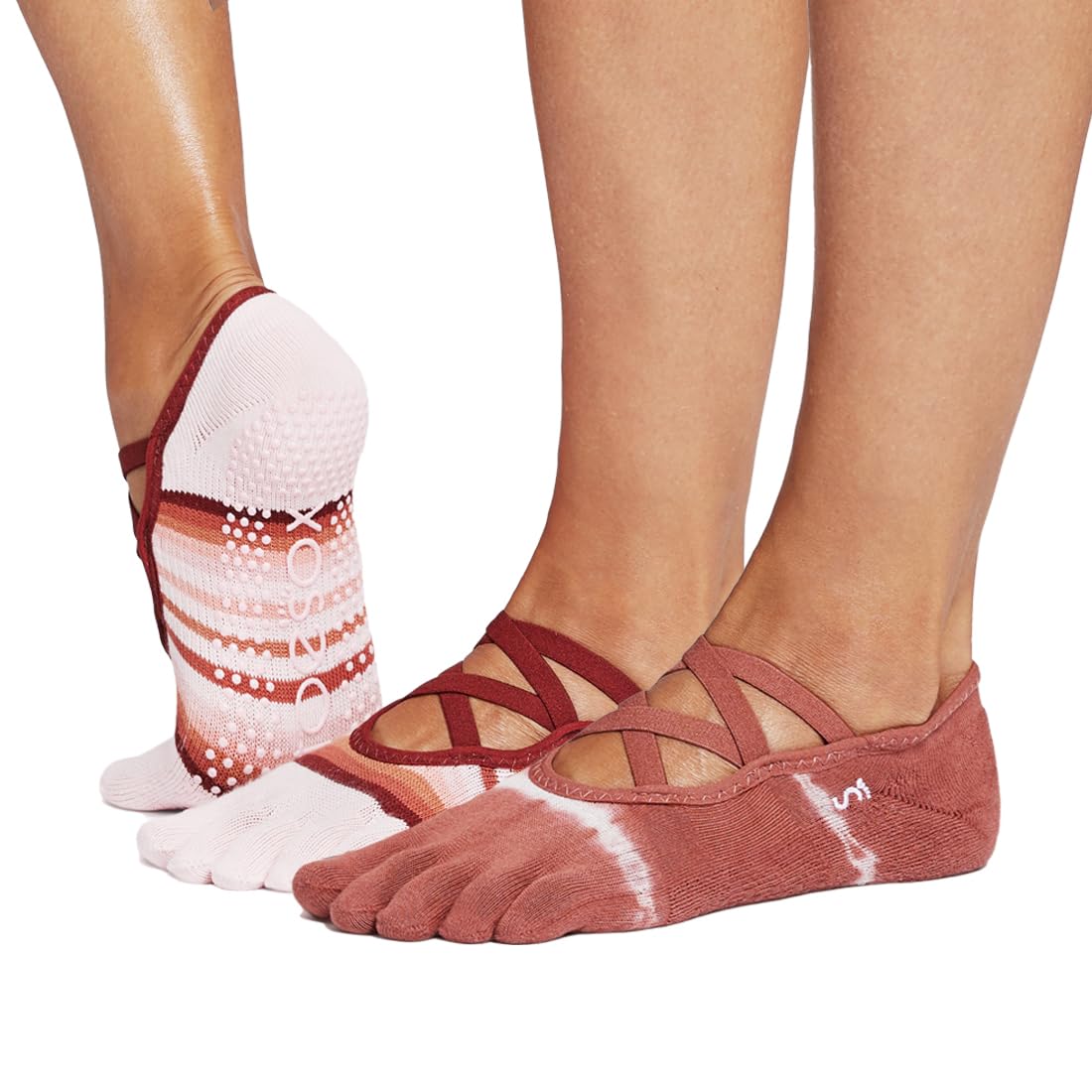 Toesox Women’s Non-Slip Yoga Socks for Pilates & Barre