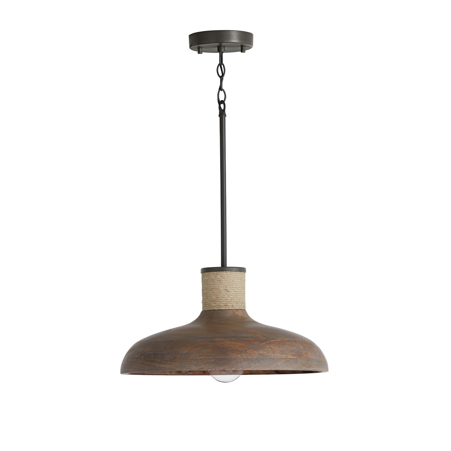 Capital Lighting One Light Pendant - Modern Ceiling Light Fixture for Kitchen Island, Dining Room & Bedroom | Adjustable Hanging Chandelier with Clear Glass Shade