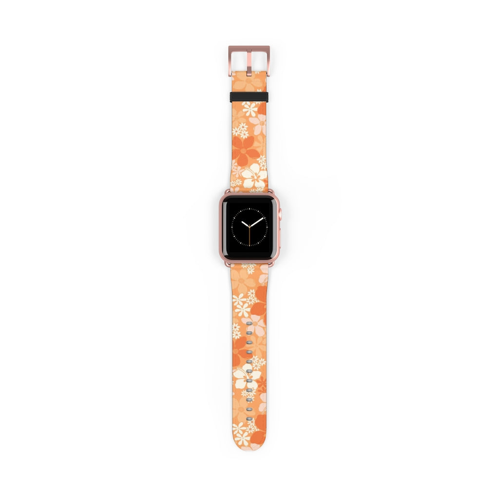 Groovy Pua Watch Band - Durable Silicone Replacement Strap for Apple Watch, Fitbit & Samsung - Perfect for Workouts, Swimming & Everyday Wear