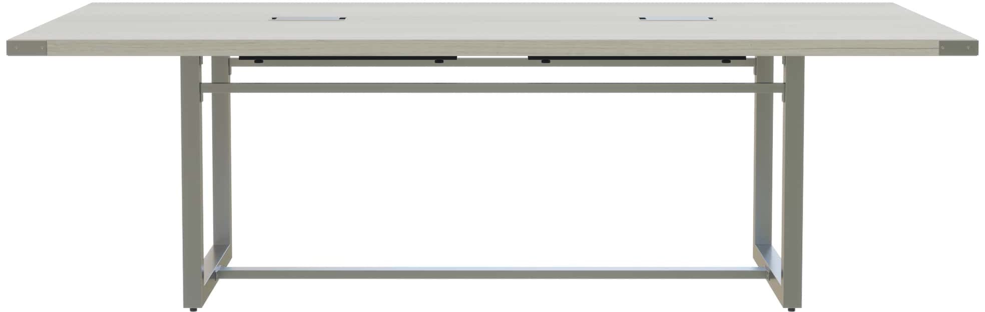 Safco Mirella 8-Foot Conference Table - Sitting Height for Office Meetings & Collaborative Workspaces [MRCS8] - Perfect for Boardrooms, Team Meetings & Professional Office Settings
