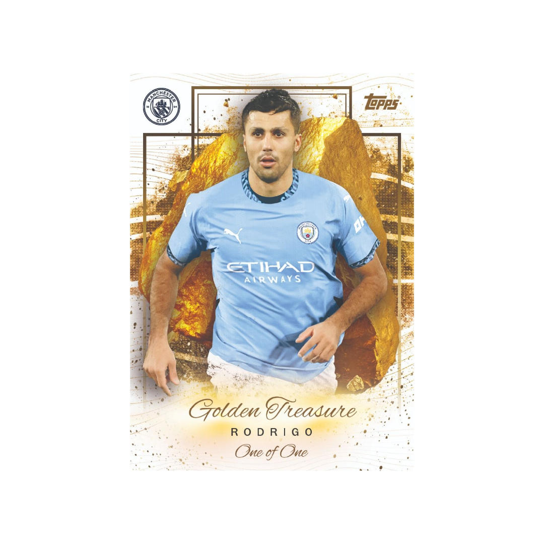 Official Topps Manchester City FC 2024/25 Fan Set - Collectible Soccer Trading Cards for Fans & Gift for Football Enthusiasts - Perfect for Match Days, Collections & Birthday Presents