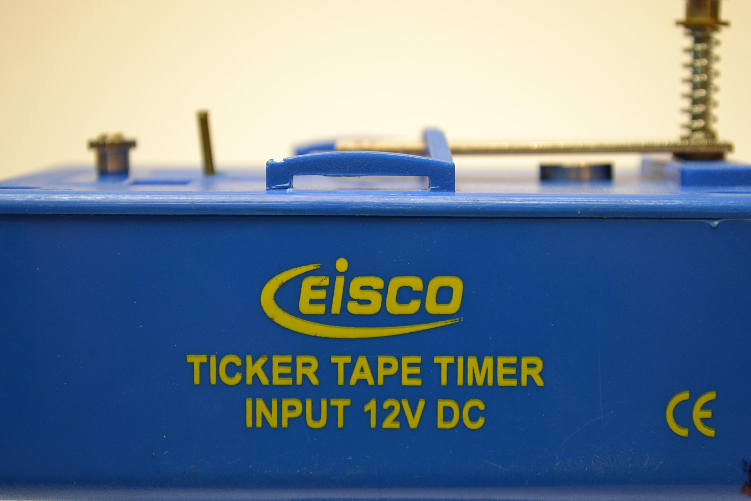 Eisco 2-Speed Ticker Tape Timer with 12V Power Supply - Physics Lab Equipment for Motion & Acceleration Experiments | Perfect for Classroom Demonstrations & STEM Learning Activities