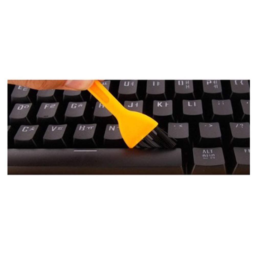 ABKO K660 Premium Arc Edition Waterproof Gaming Keyboard - Kailh Optical Switches, Rainbow LED Backlit, Quick Swap, Full Water Resistance, N-Key Rollover, English/Korean Layout (Yellow) - Perfect for Esports, Streaming & Office Work