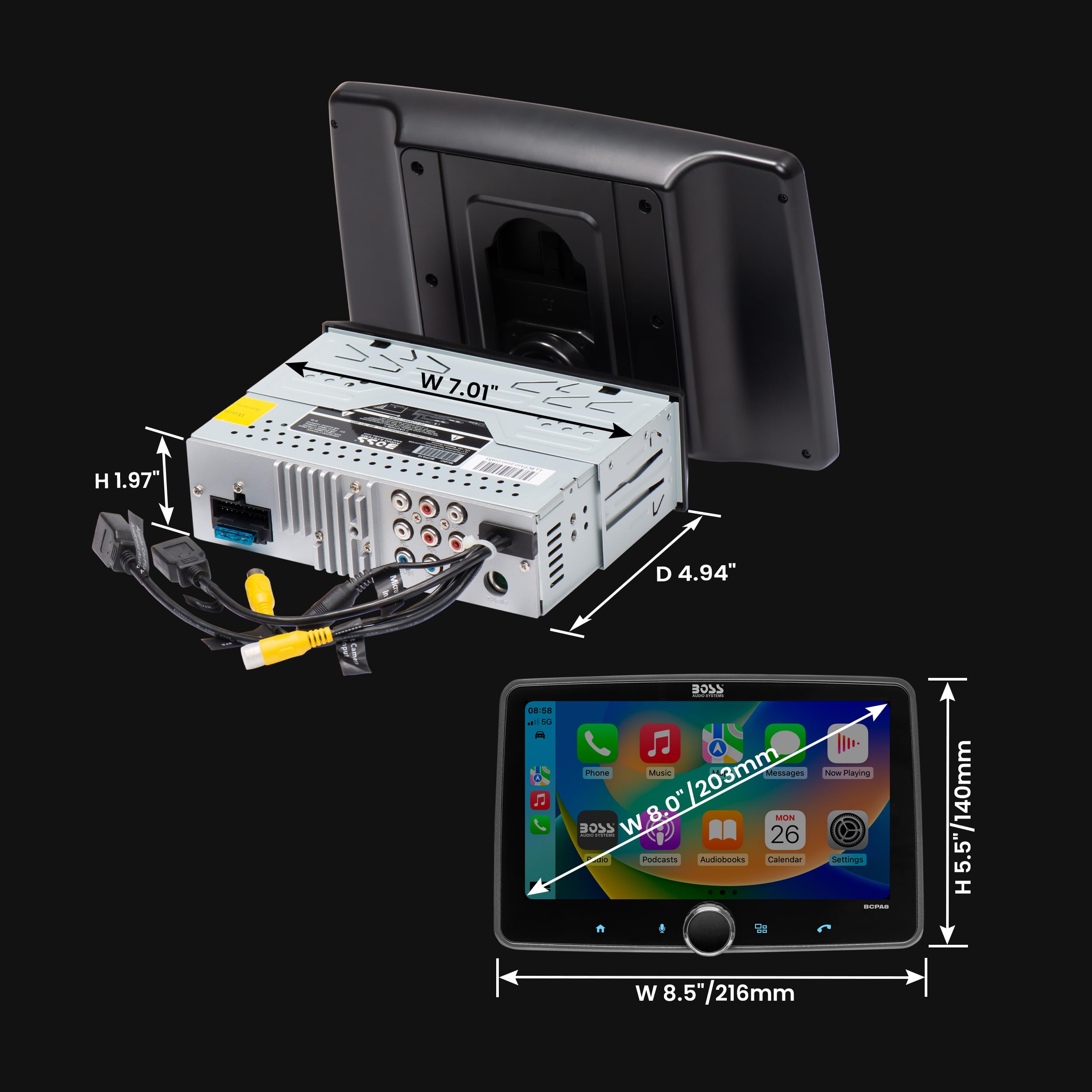 BOSS Audio BCPA8 8