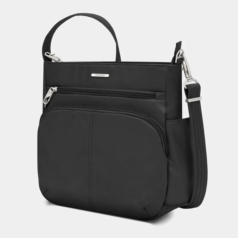 Travelon Anti-Theft Classic Crossbody Bag - Secure & Stylish for Travel, Commuting & Daily Use