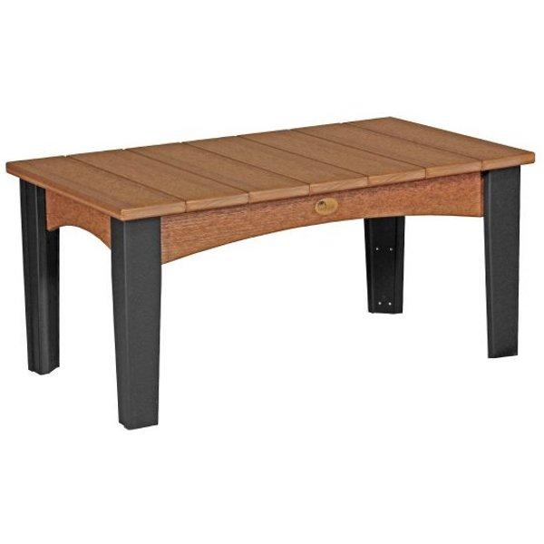 Modern Wooden Island Coffee Table - Stylish & Functional Centerpiece for Living Room, Lounge, or Office - Perfect for Coffee, Books, and Decor
