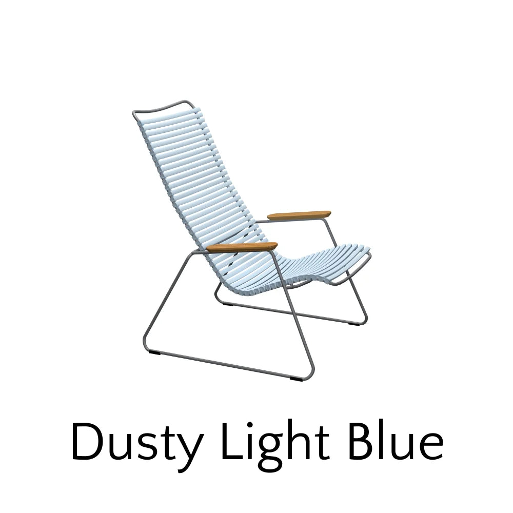 CLICK Outdoor Lounge Chair - Patio Furniture for Backyard, Poolside & Garden Relaxation - Comfortable & Durable Weather-Resistant Sunbathing Chair for Adults
