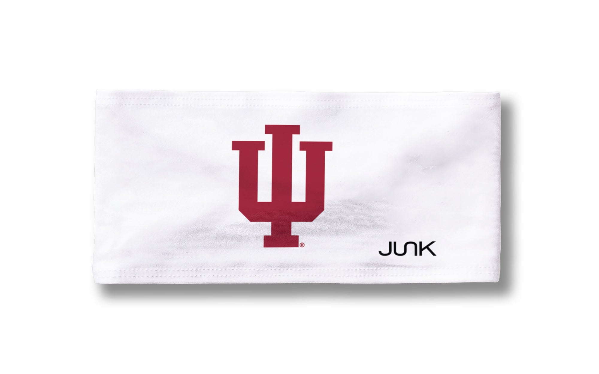 Indiana University Logo White Big Bang Lite Headband - Comfortable Adjustable Headwear for Sports, Workouts, and School Spirit