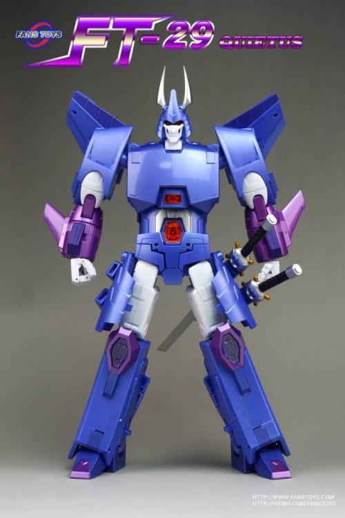 Fans Toys FT-29 Quietus Masterpiece Action Figure (2022 Reissue) - Highly Poseable Collectible for Display & Photography - Perfect for Transformers Fans & Toy Collectors