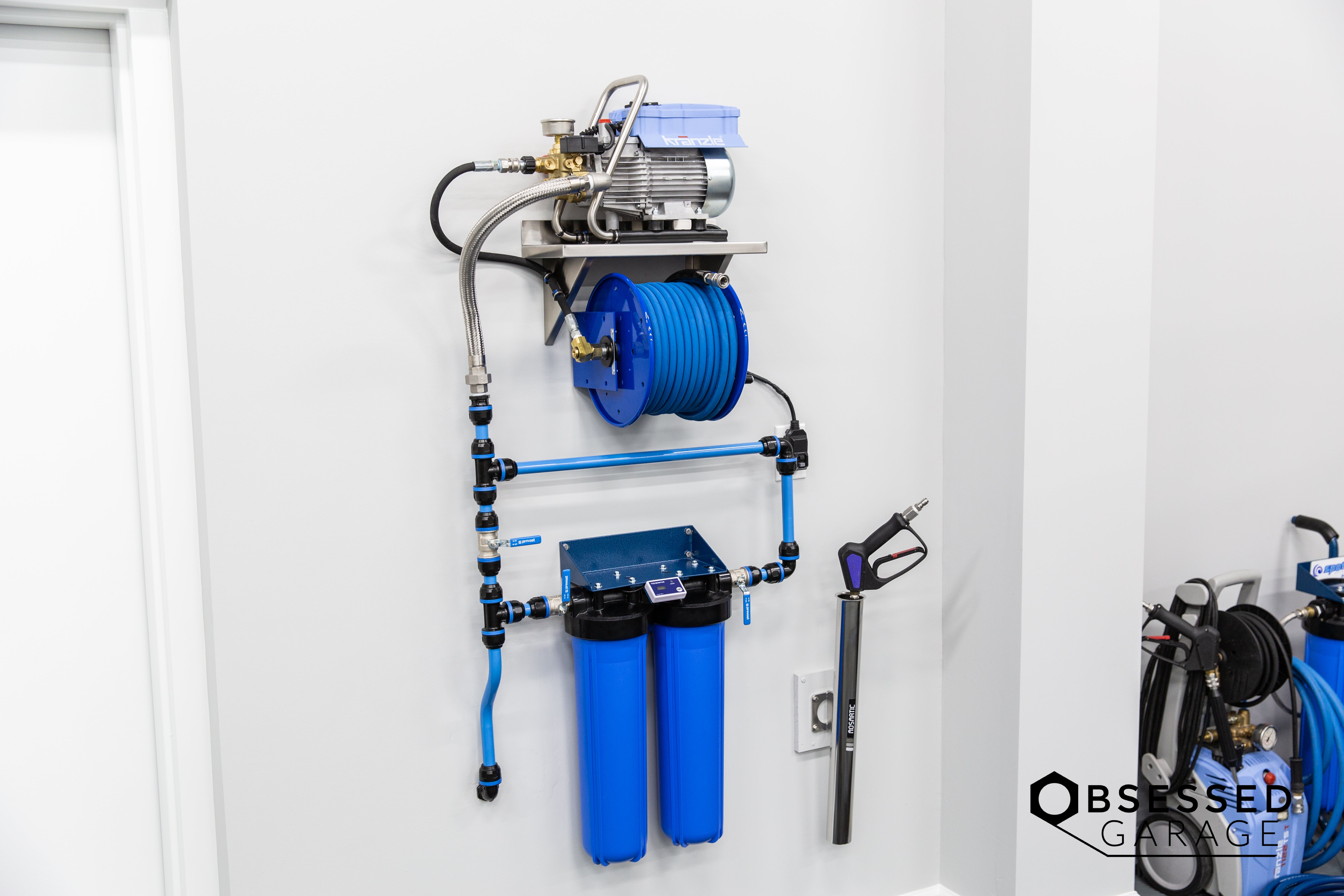 Prevost Piping Kit for CR Spotless Wall Mounted System - Water Filtration Accessory for Spot-Free Car Washing & RV Cleaning