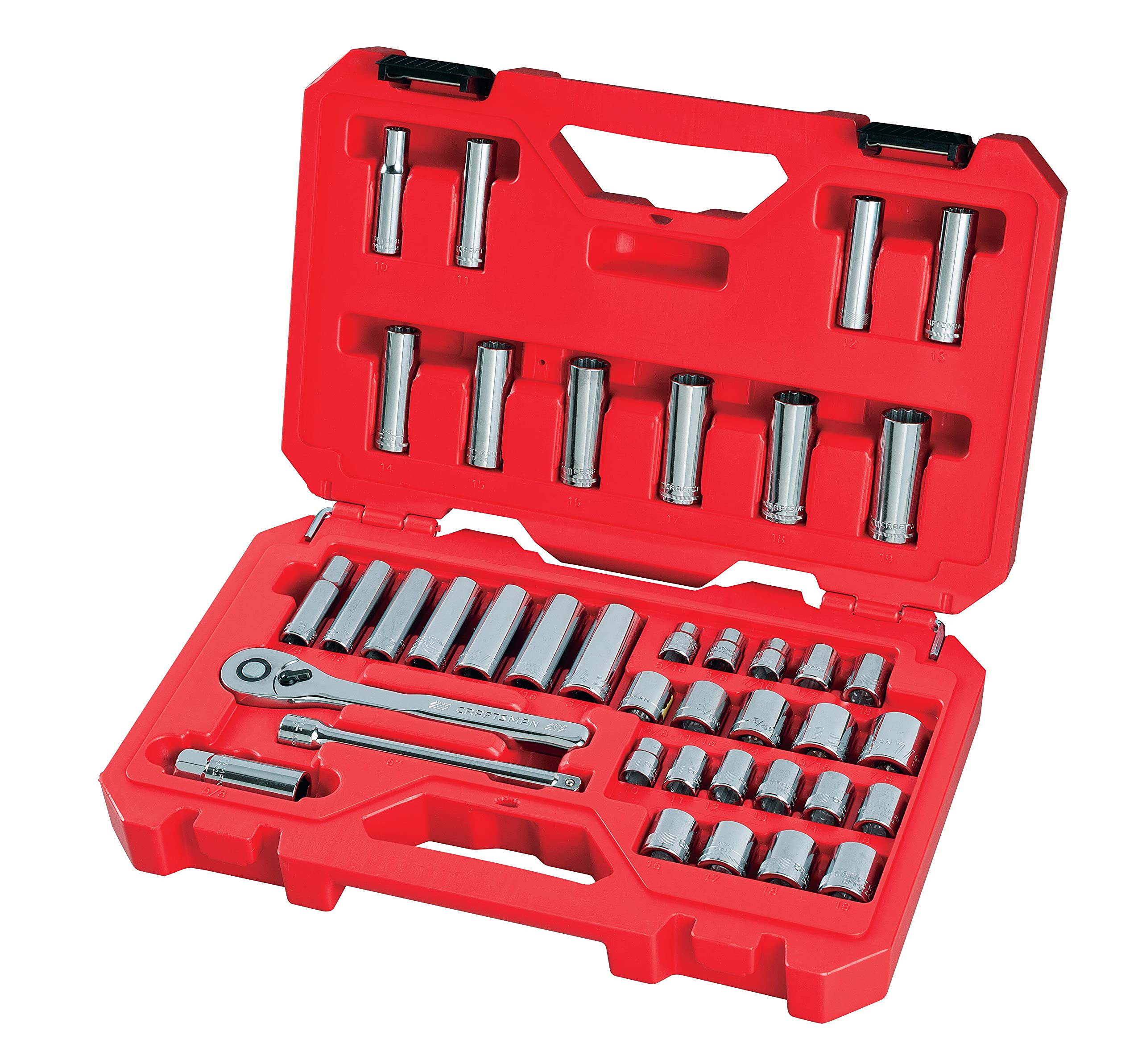 **CRAFTSMAN 192-Piece Mechanics Tool Set with SAE/Metric Sockets, 3/8-Inch Drive & 2.5 Gallon Wet/Dry Vacuum – Perfect for Auto Repair, DIY Projects & Home Maintenance**